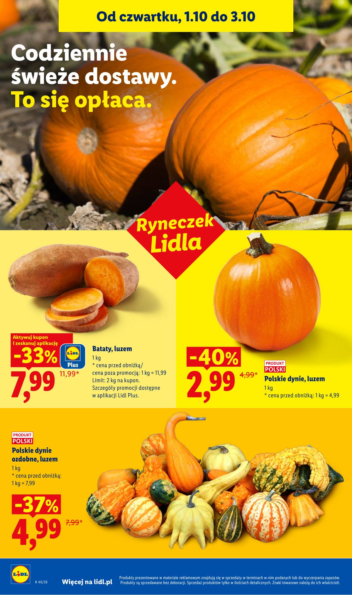 Lidl Lenkija - Gazetka ważna od 1.10 do 3.10 50 puslapis