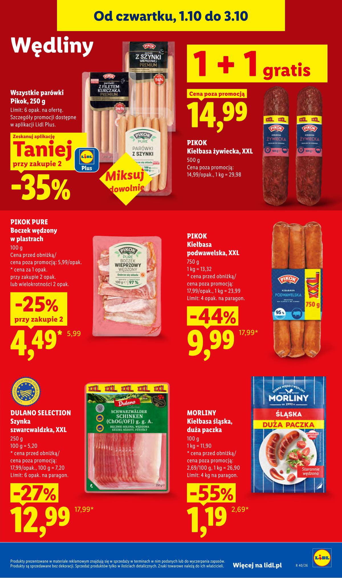 Lidl Lenkija - Gazetka ważna od 1.10 do 3.10 57 puslapis