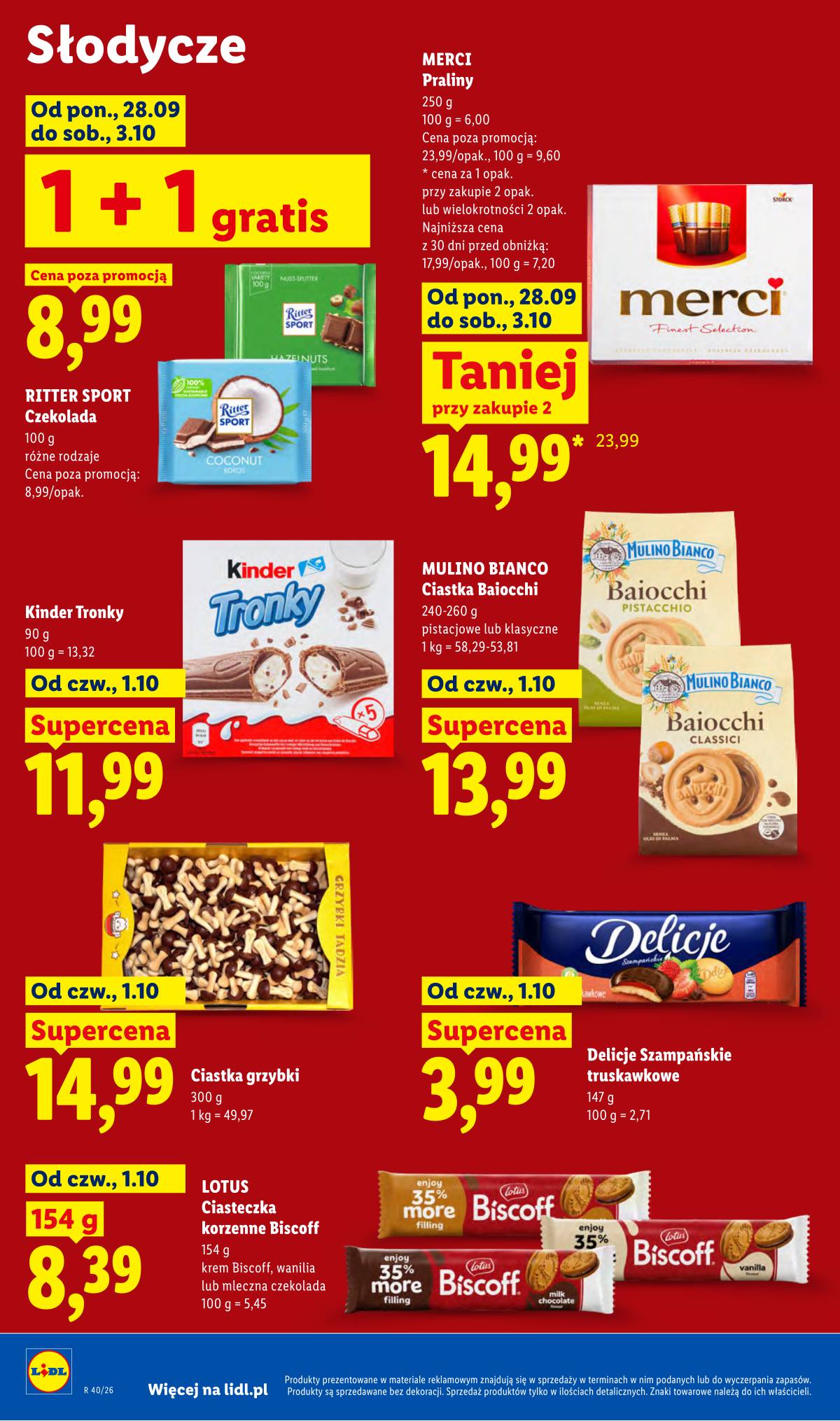 Lidl Lenkija - Gazetka ważna od 1.10 do 3.10 66 puslapis