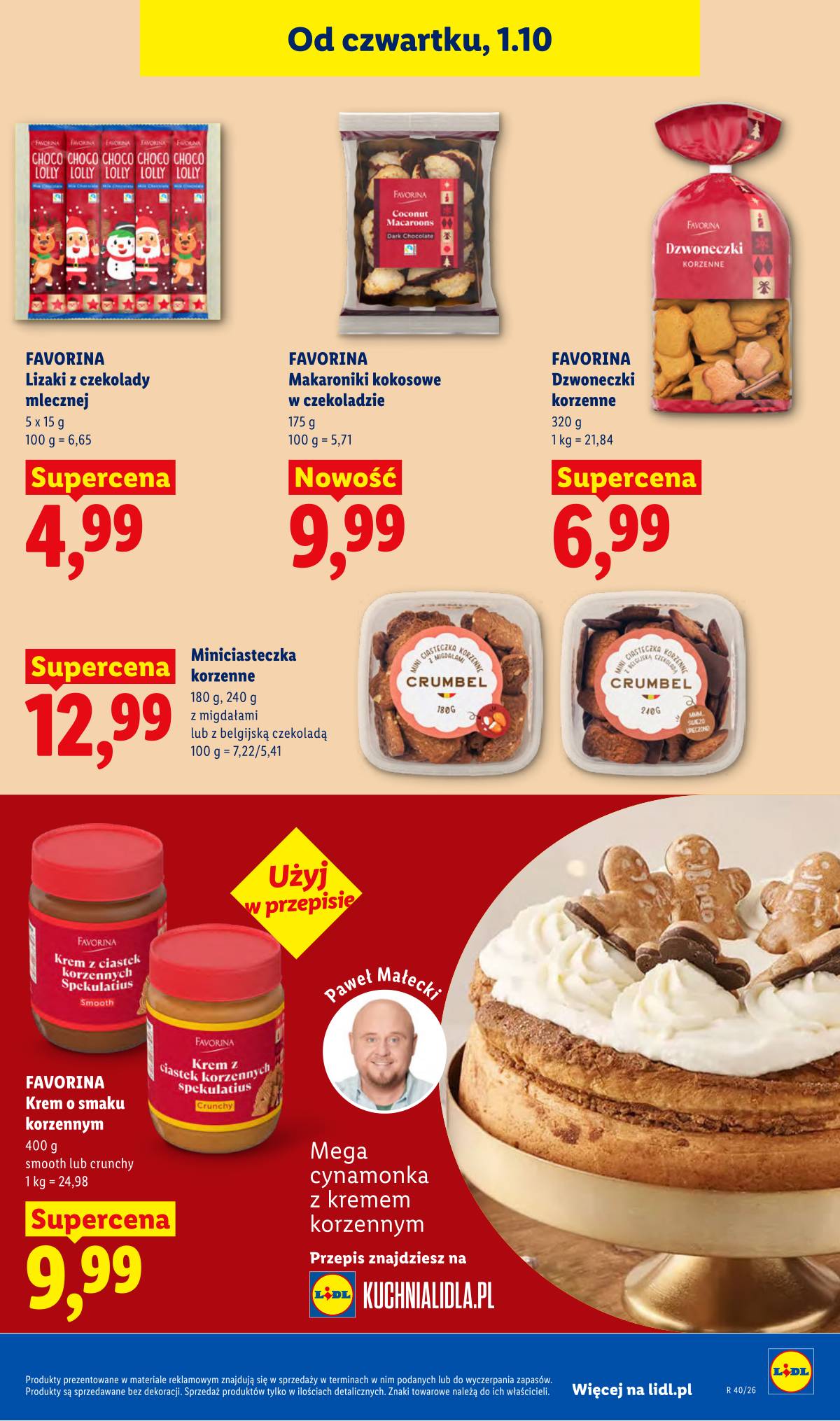 Lidl Lenkija - Gazetka ważna od 1.10 do 3.10 69 puslapis