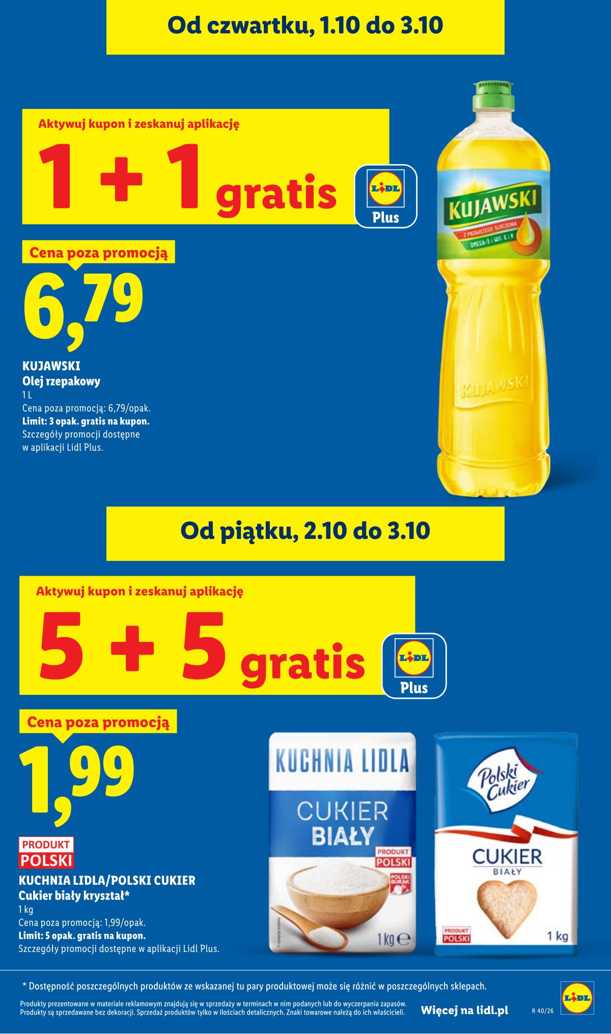 Lidl Lenkija - Gazetka ważna od 1.10 do 3.10 7 puslapis