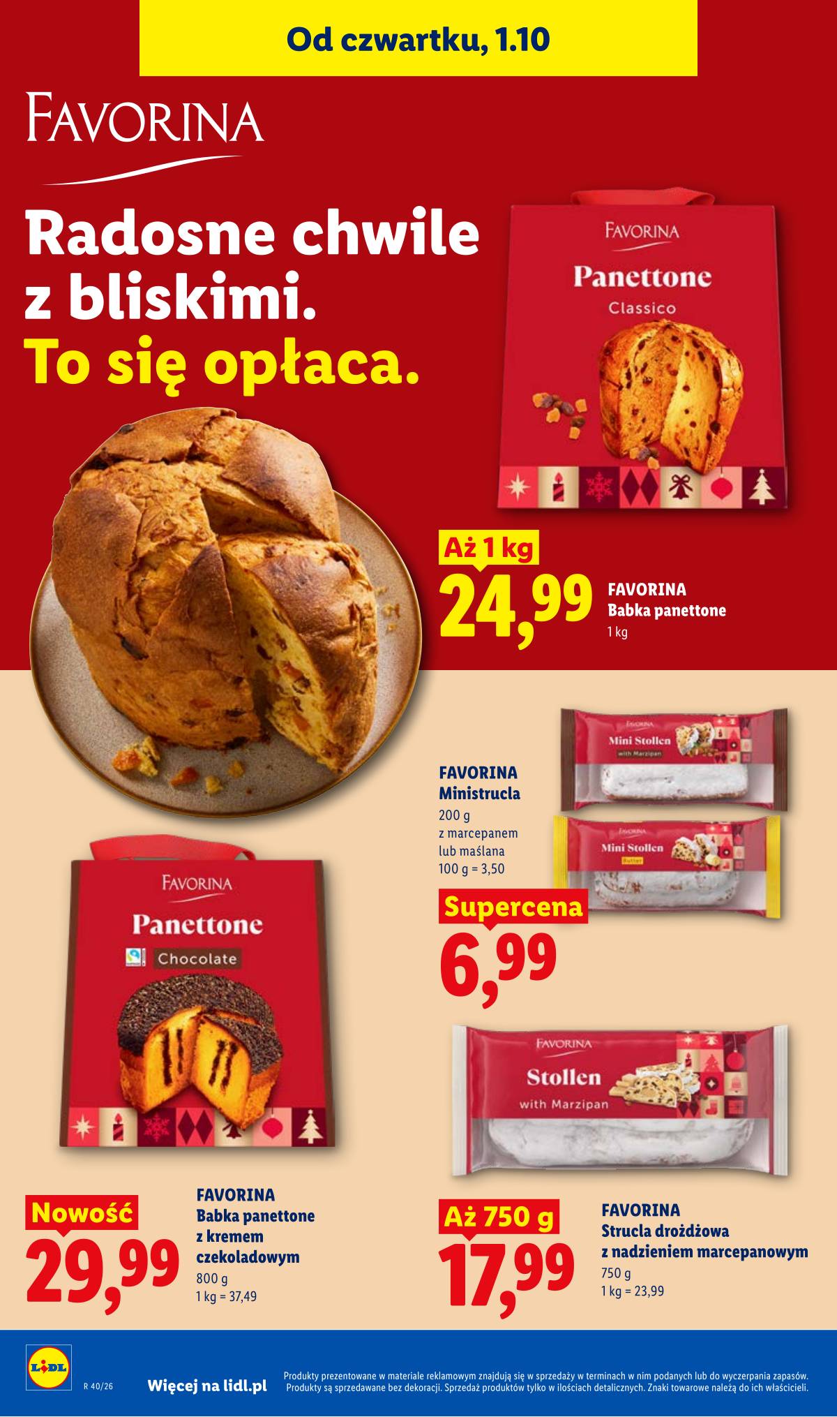 Lidl Lenkija - Gazetka ważna od 1.10 do 3.10 70 puslapis