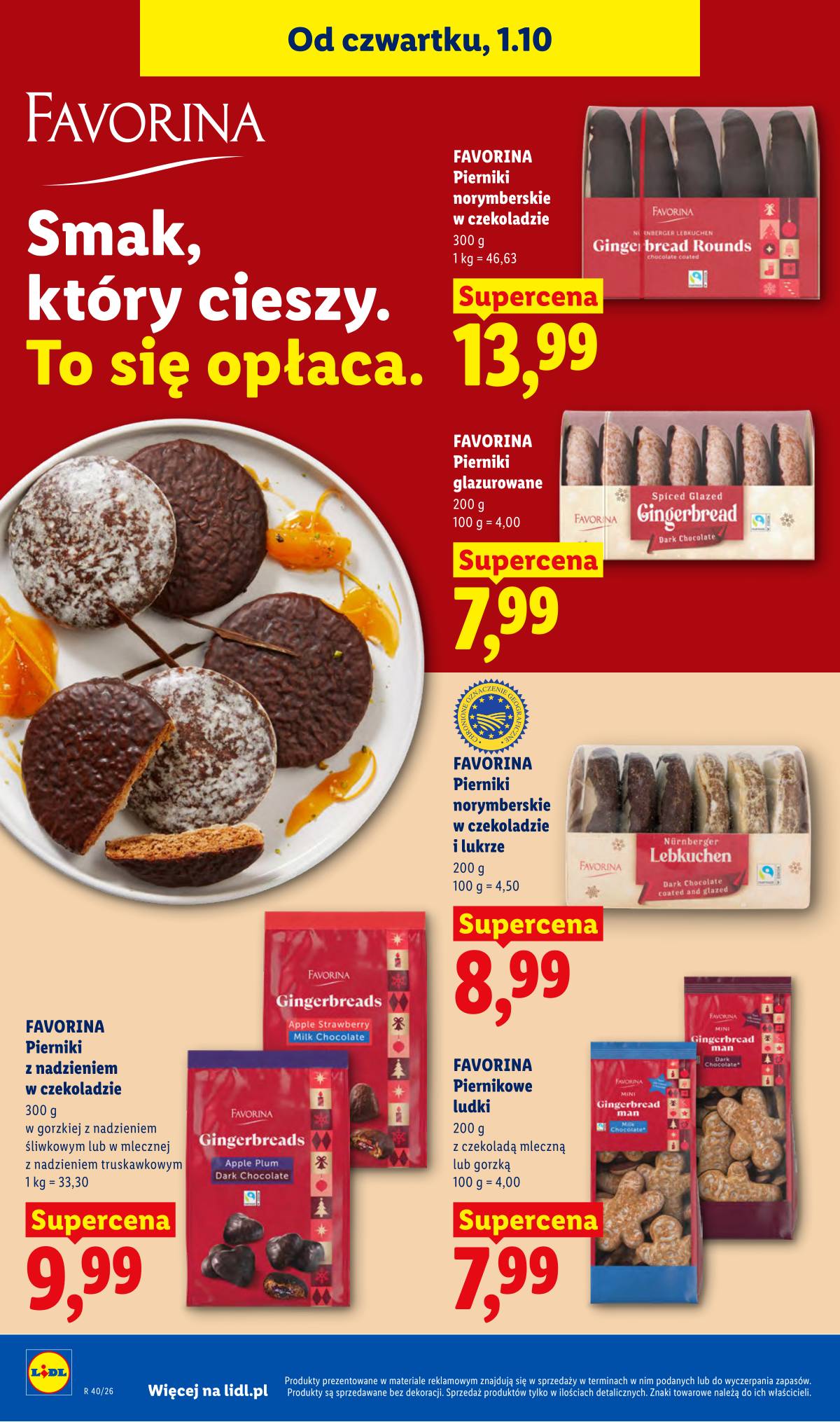 Lidl Lenkija - Gazetka ważna od 1.10 do 3.10 72 puslapis
