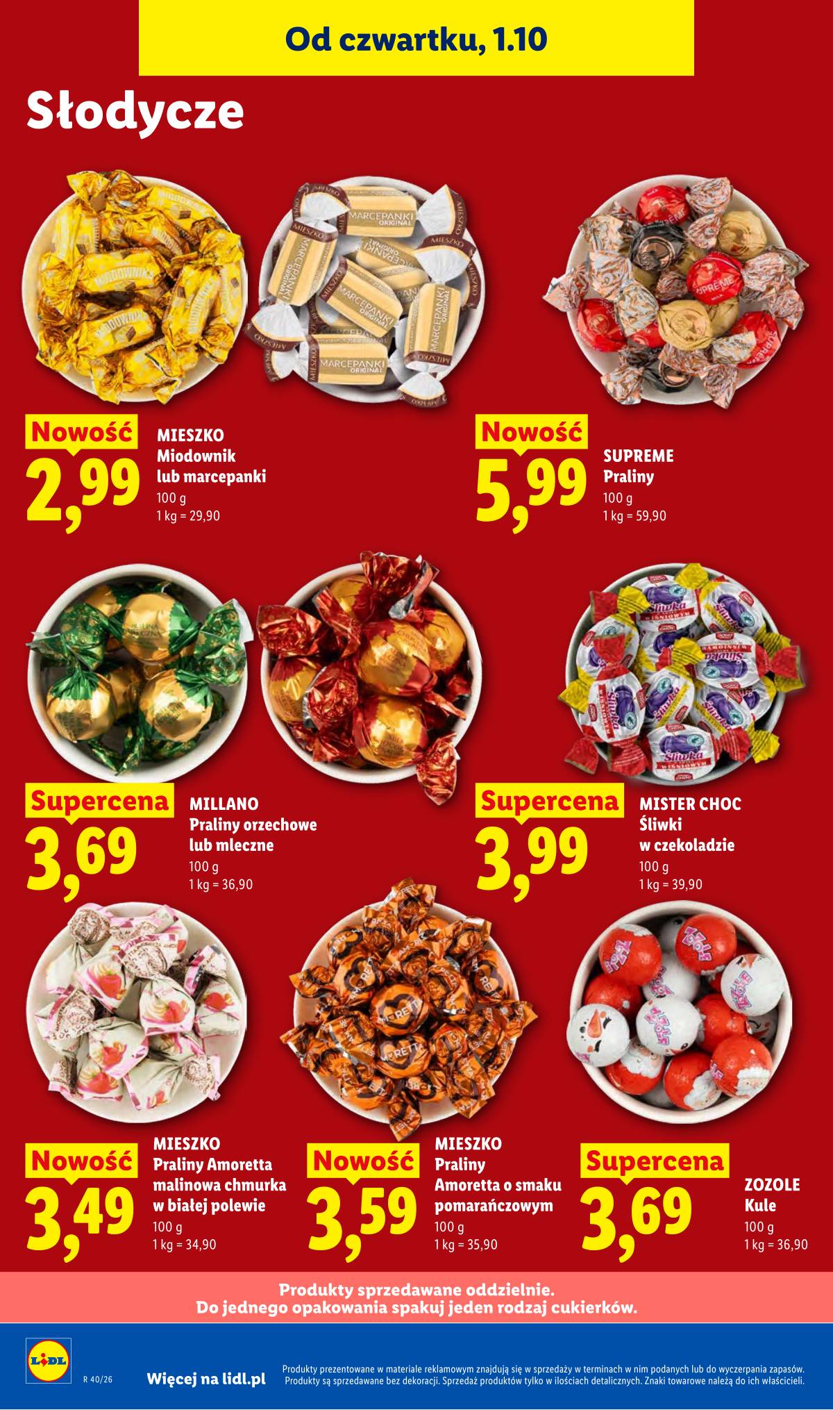 Lidl Lenkija - Gazetka ważna od 1.10 do 3.10 76 puslapis