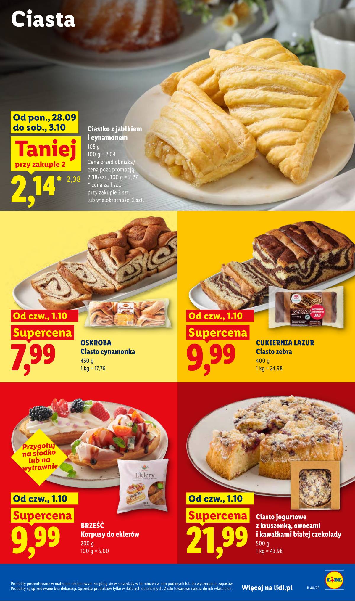 Lidl Lenkija - Gazetka ważna od 1.10 do 3.10 79 puslapis