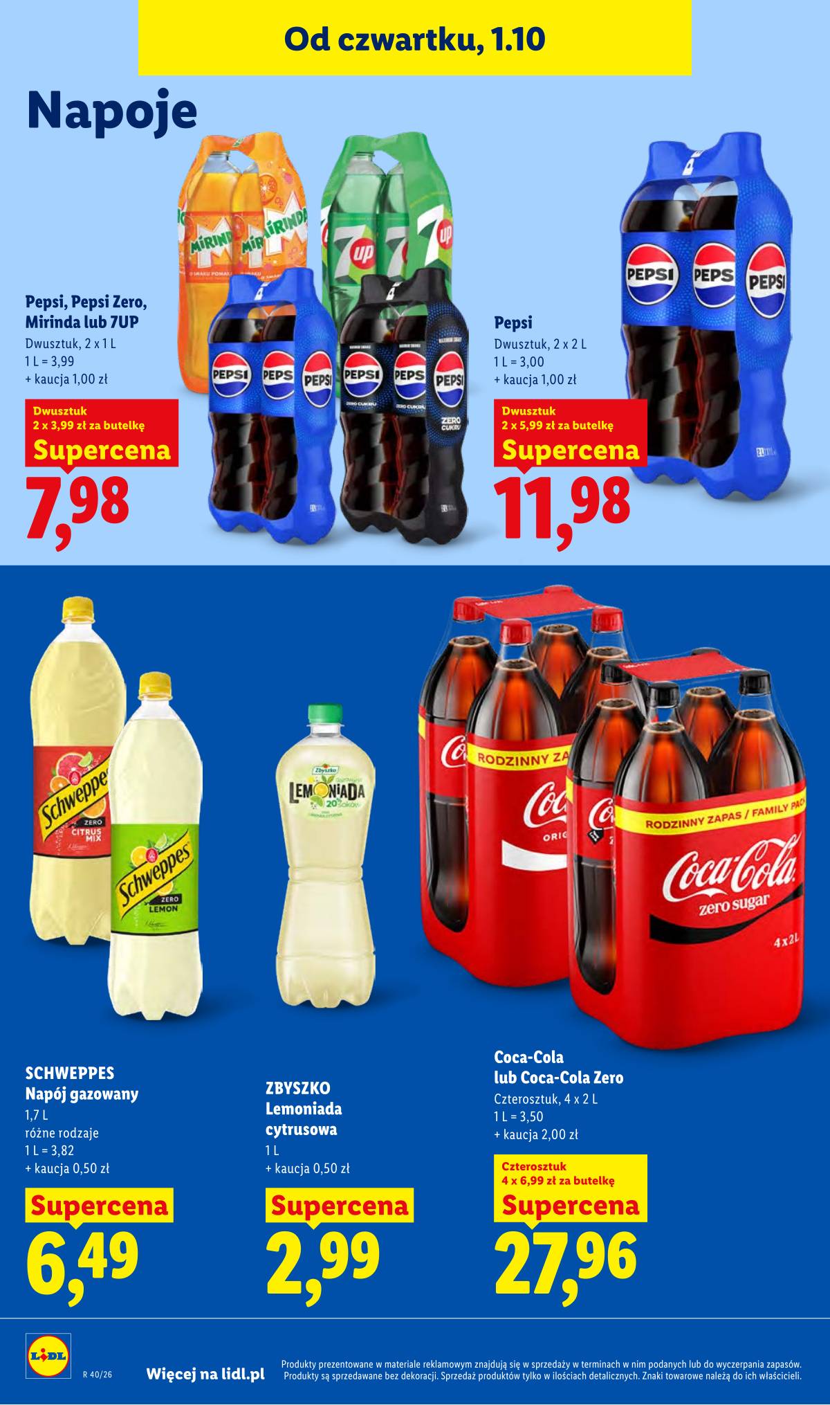 Lidl Lenkija - Gazetka ważna od 1.10 do 3.10 82 puslapis