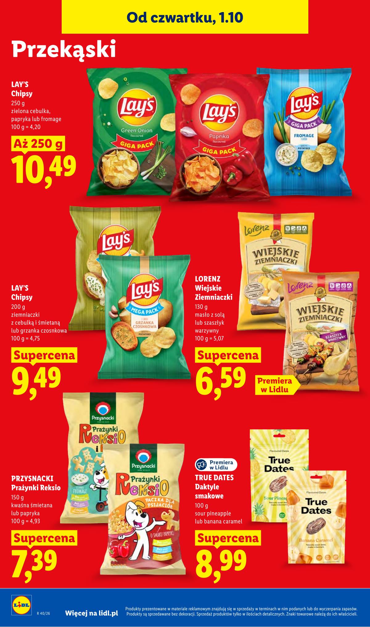 Lidl Lenkija - Gazetka ważna od 1.10 do 3.10 86 puslapis