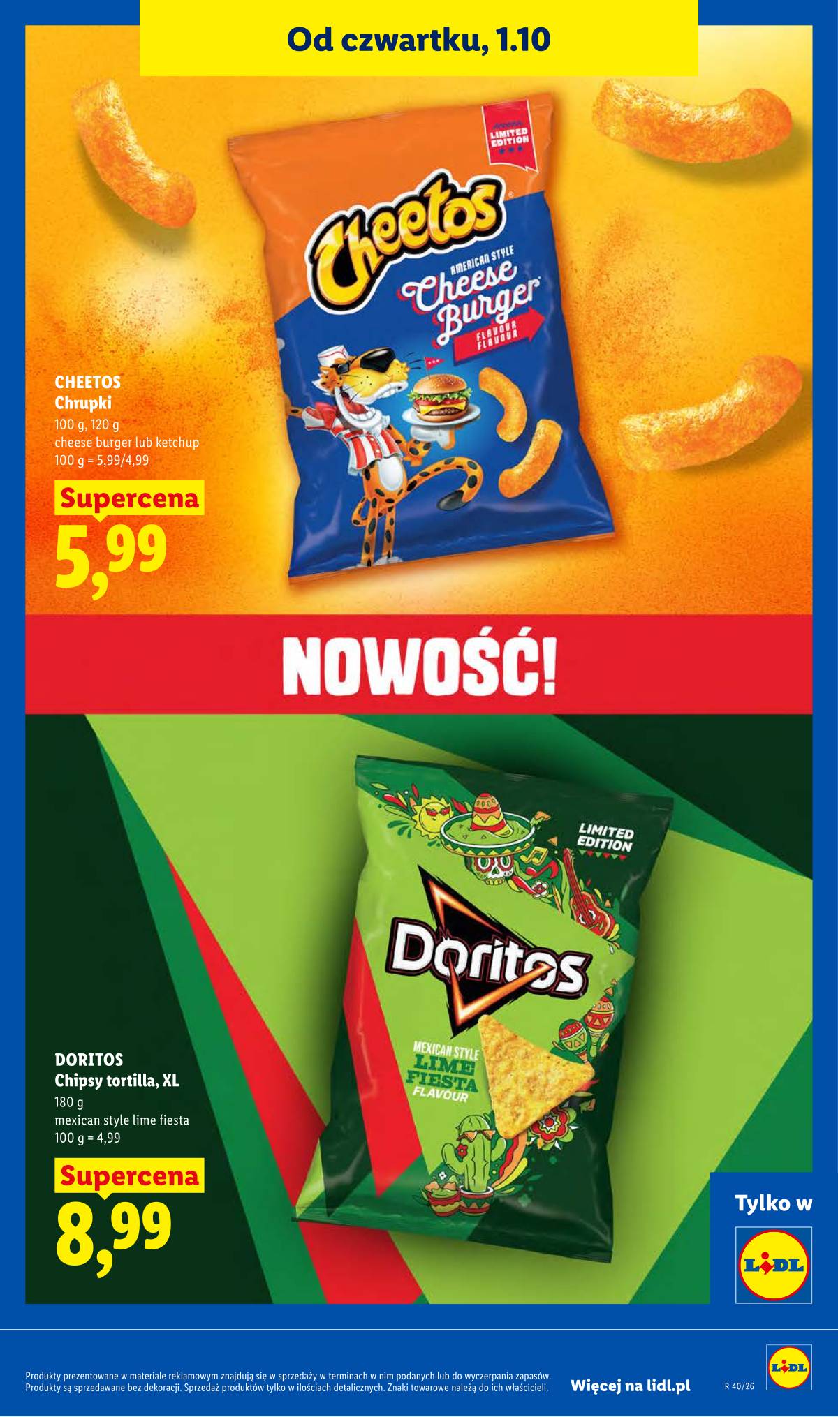 Lidl Lenkija - Gazetka ważna od 1.10 do 3.10 87 puslapis
