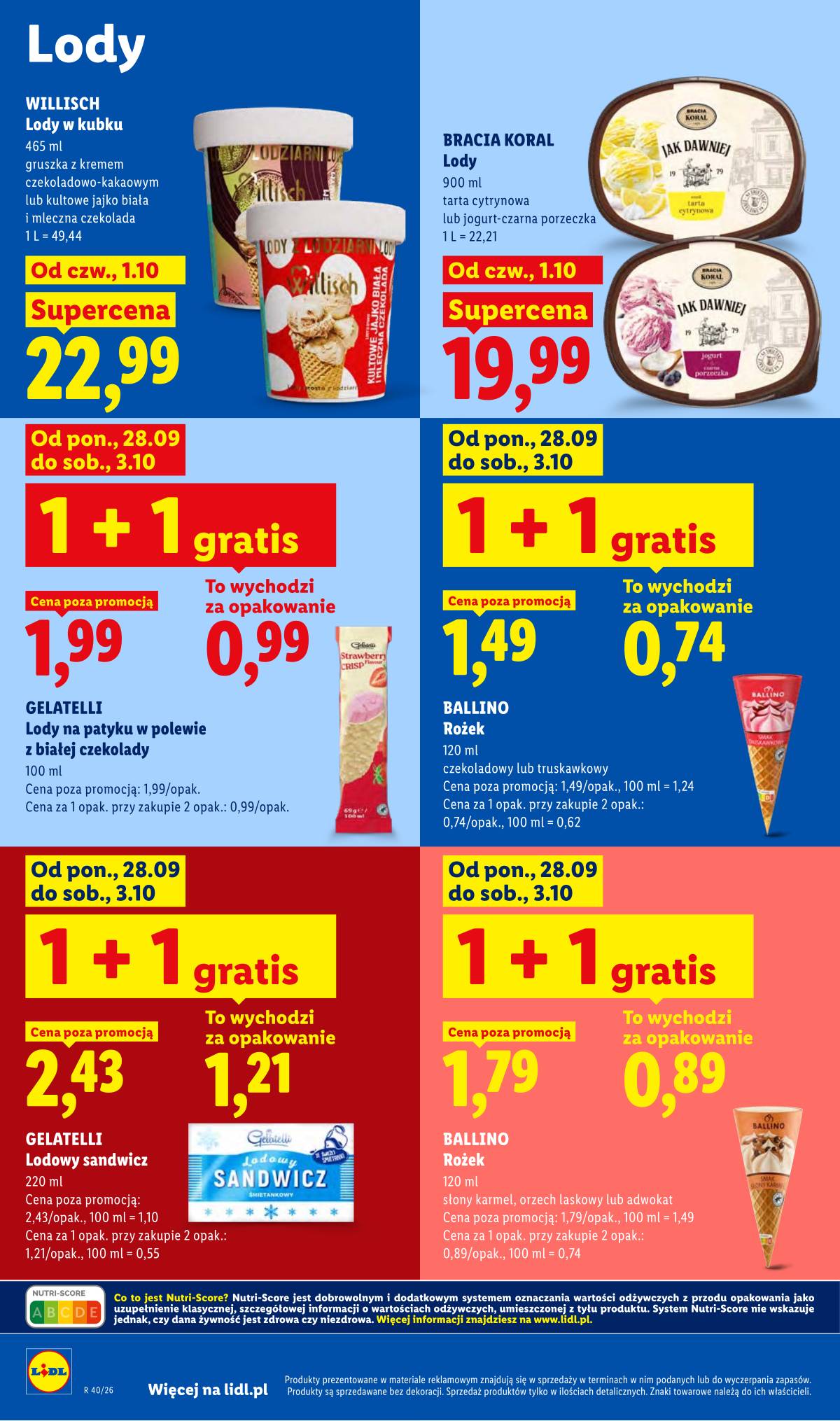 Lidl Lenkija - Gazetka ważna od 1.10 do 3.10 88 puslapis