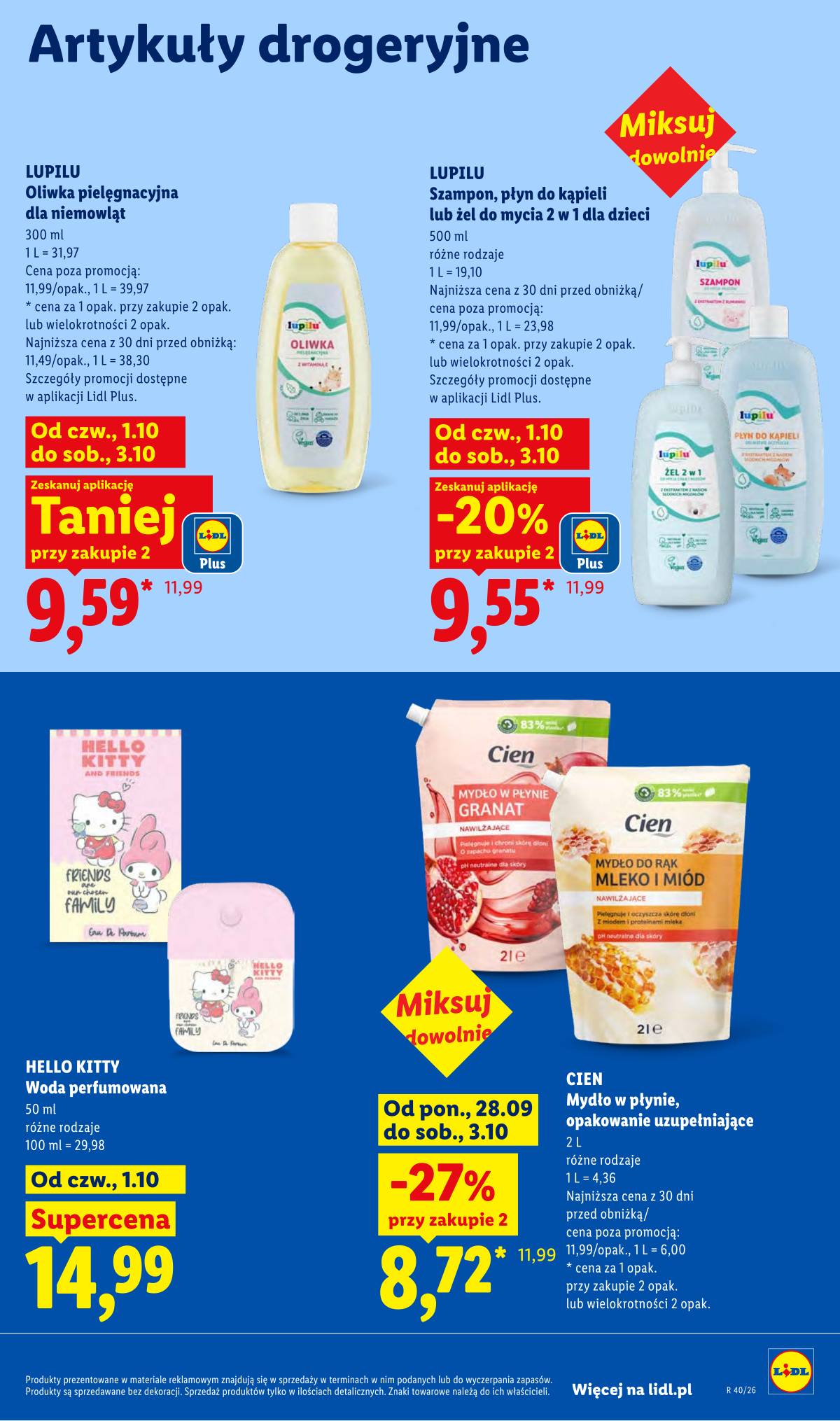 Lidl Lenkija - Gazetka ważna od 1.10 do 3.10 93 puslapis
