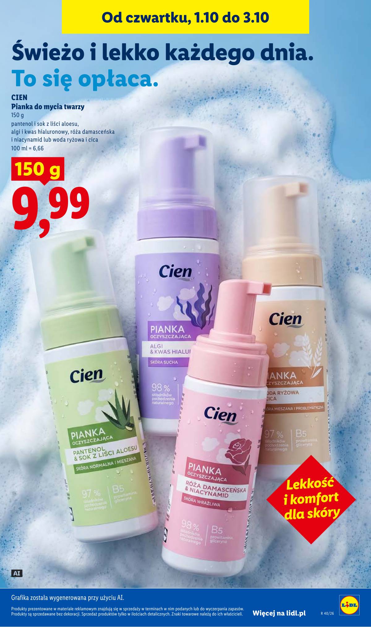 Lidl Lenkija - Gazetka ważna od 1.10 do 3.10 95 puslapis