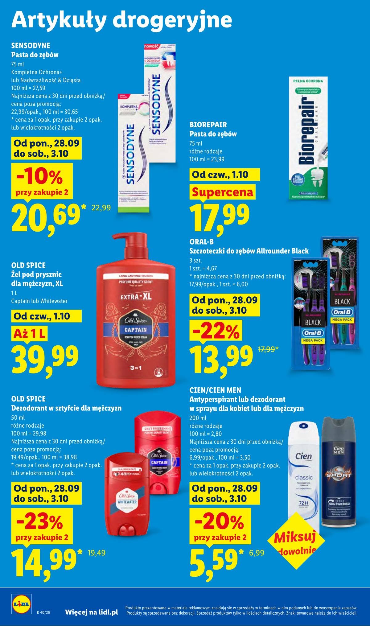 Lidl Lenkija - Gazetka ważna od 1.10 do 3.10 96 puslapis