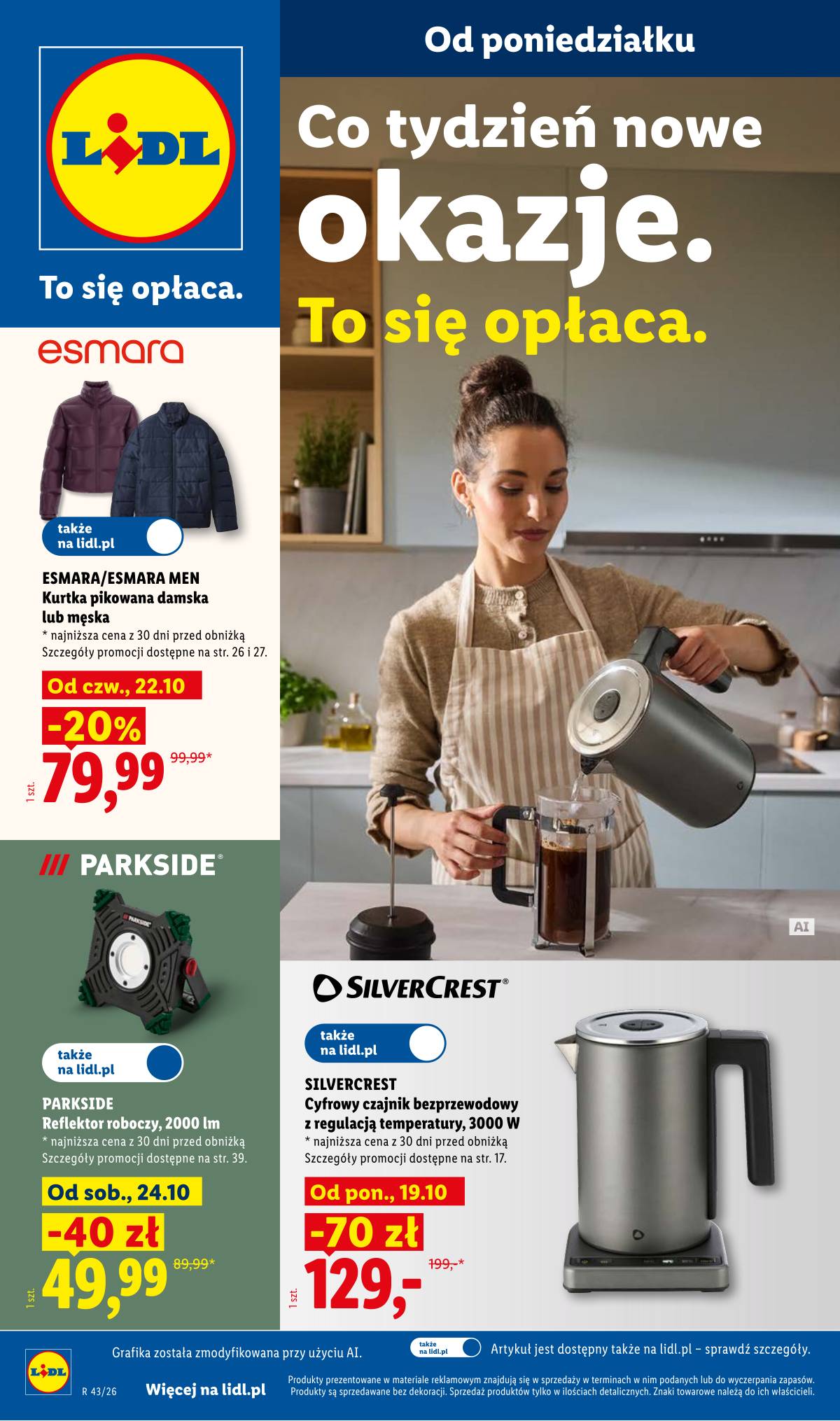 Lidl Lenkija - Katalog 1 puslapis