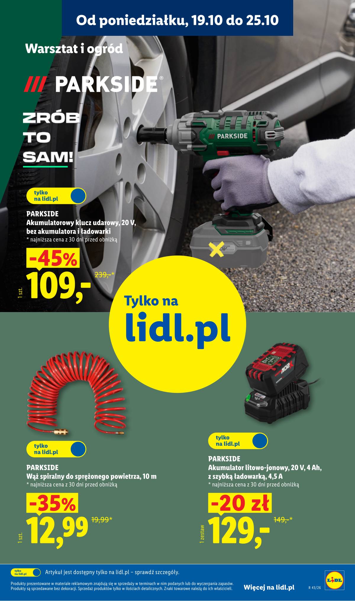Lidl Lenkija - Katalog 21 puslapis