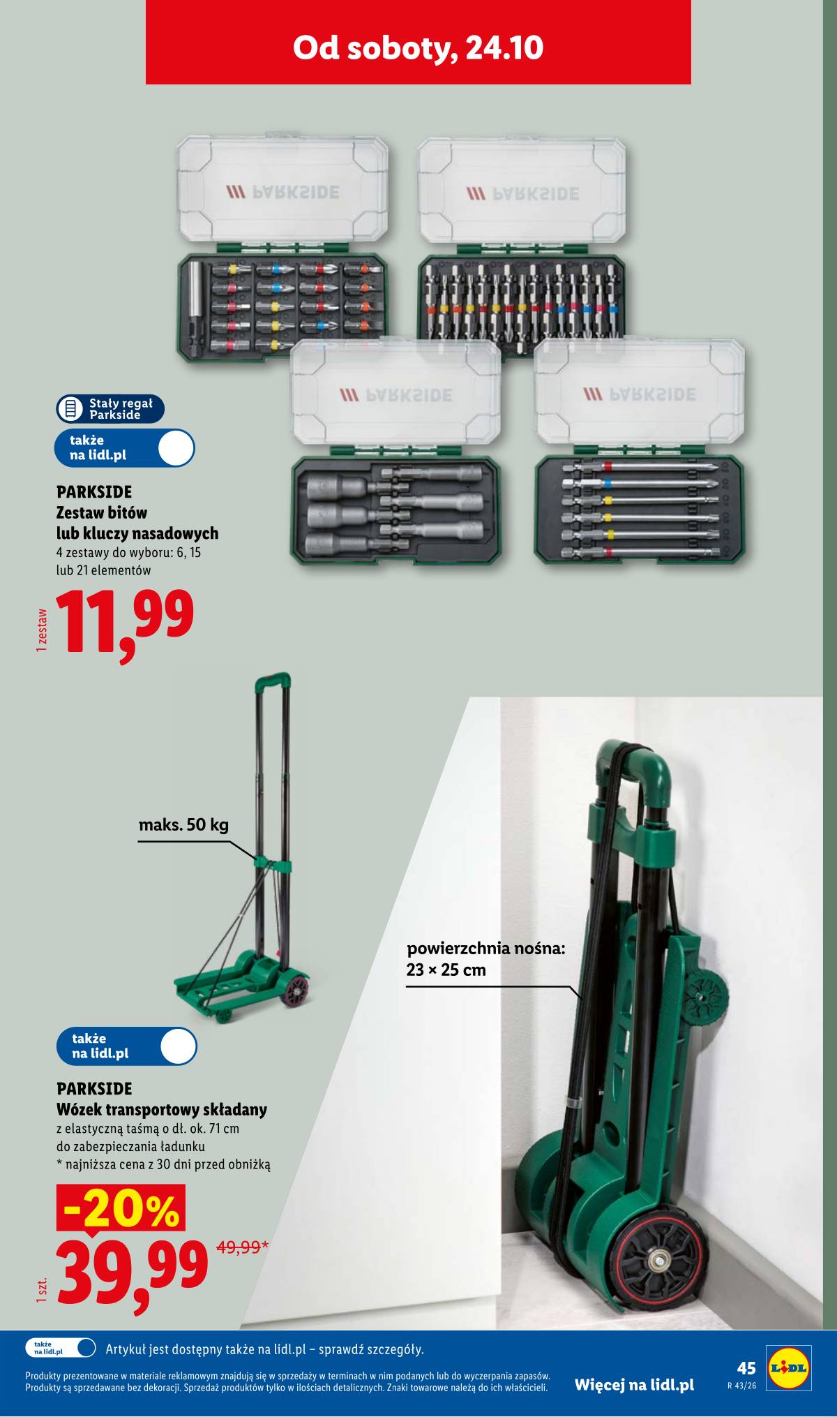 Lidl Lenkija - Katalog 55 puslapis