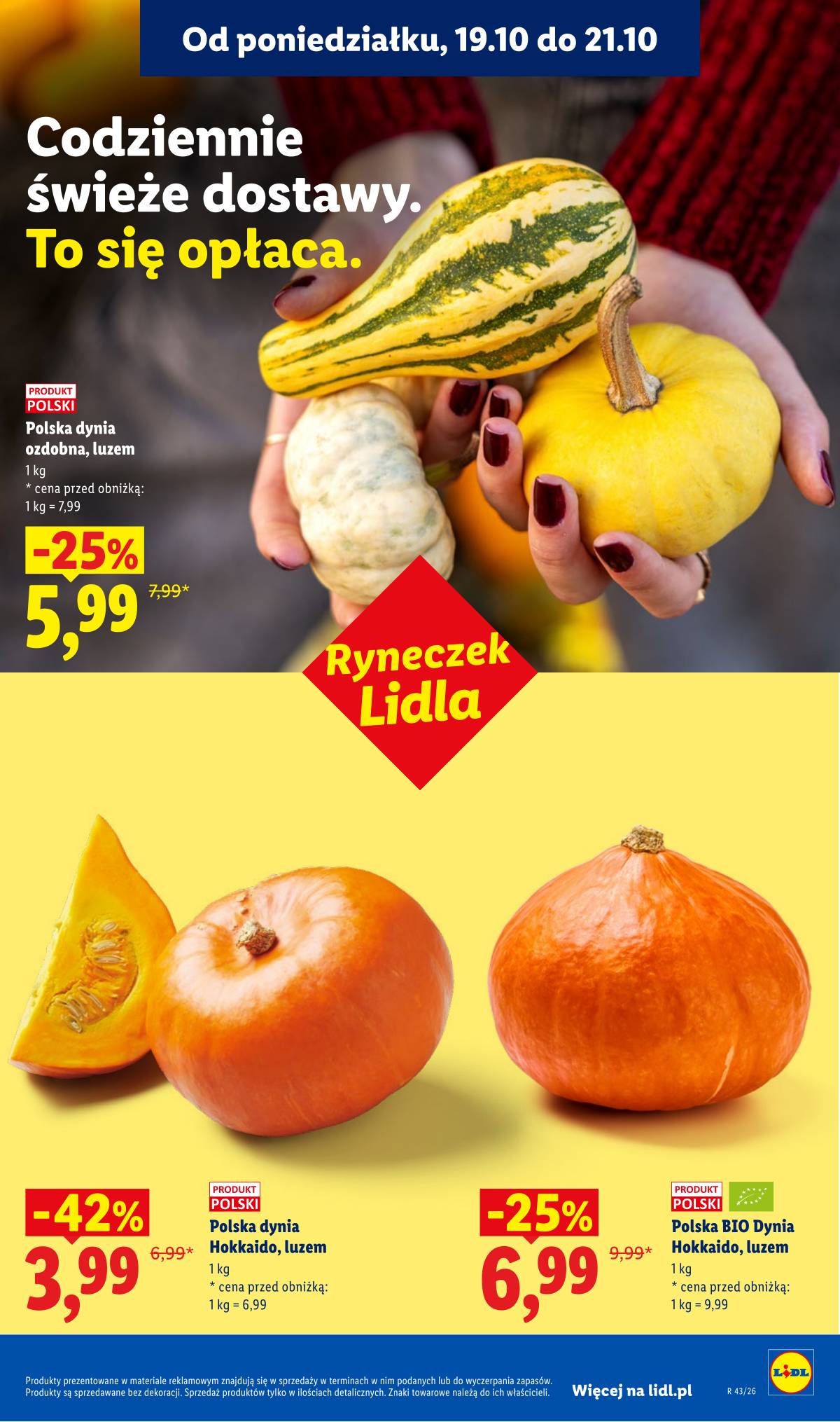 Lidl Lenkija - Gazetka 43 puslapis