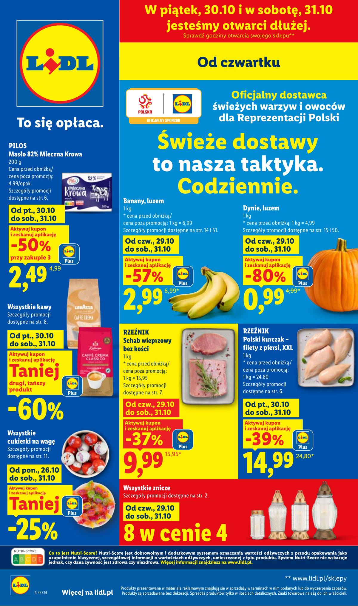 Lidl Lenkija - Gazetka 1 puslapis