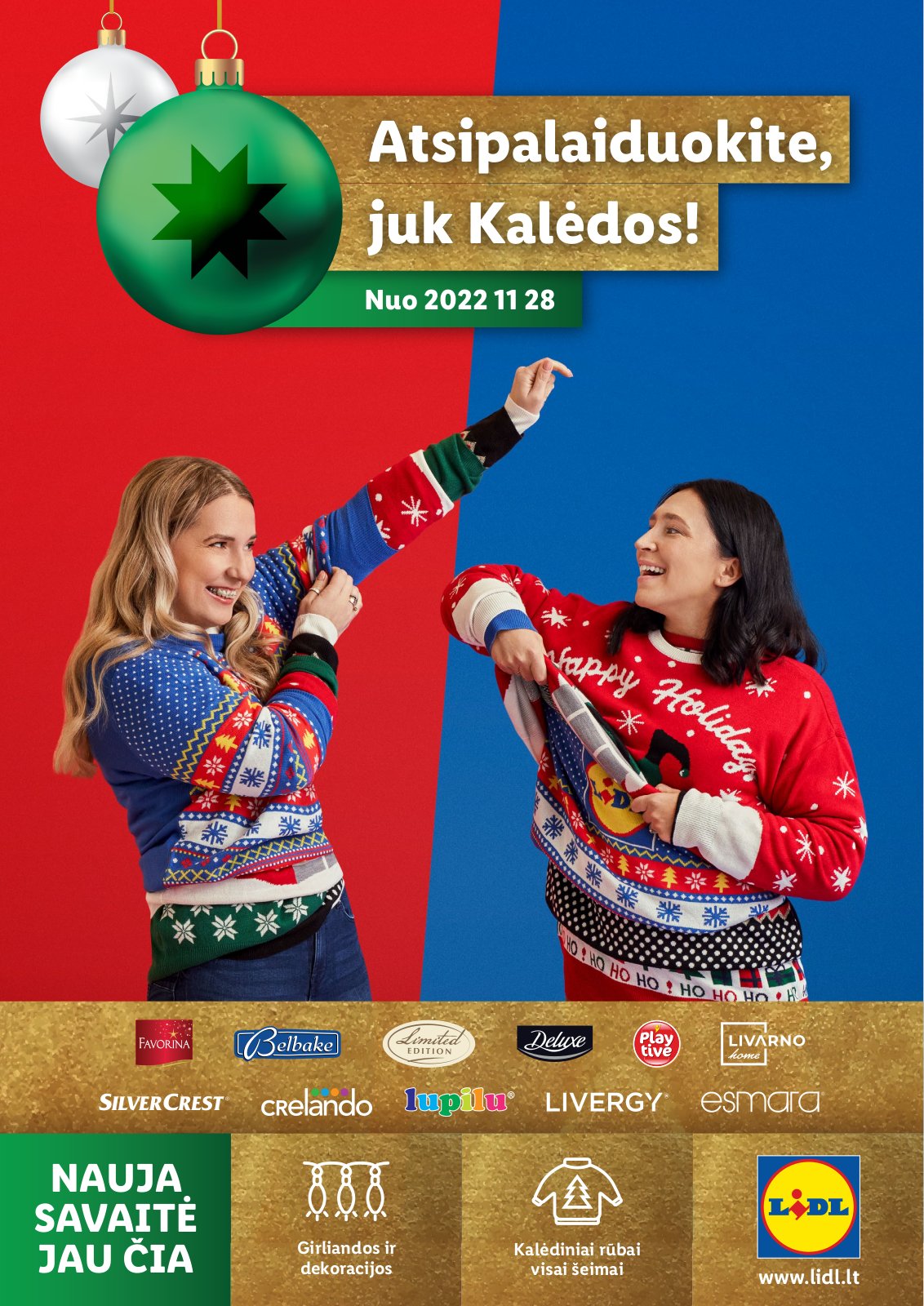 Lidl 'Kalėdų katalogas Nr. 4 (nuo 11 28)' 1 puslapis