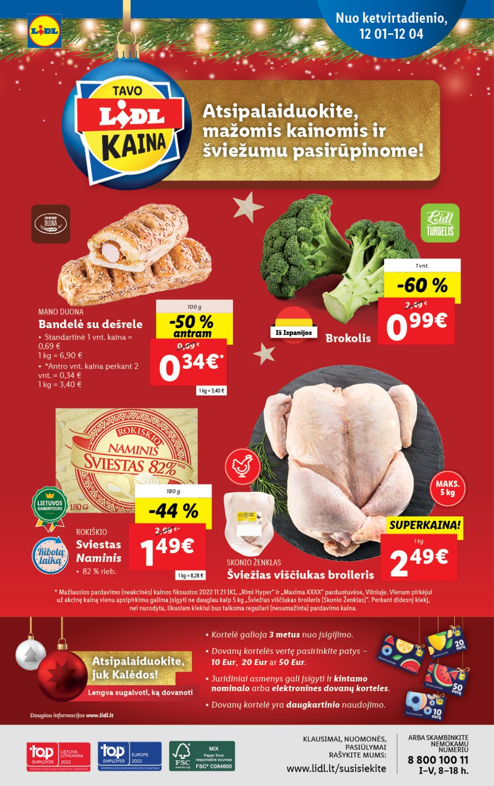 Lidl 'MAISTO PREKIŲ PASIŪLYMAI' 44 puslapis