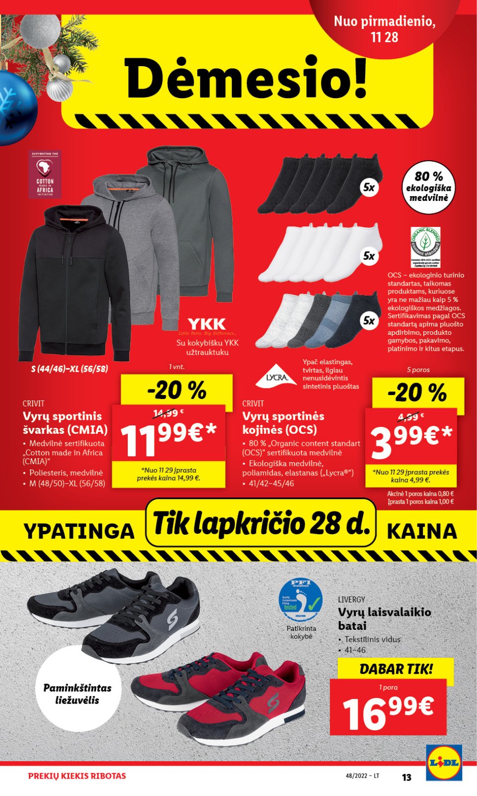 Lidl 'NE MAISTO PREKIŲ PASIŪLYMAI' 13 puslapis