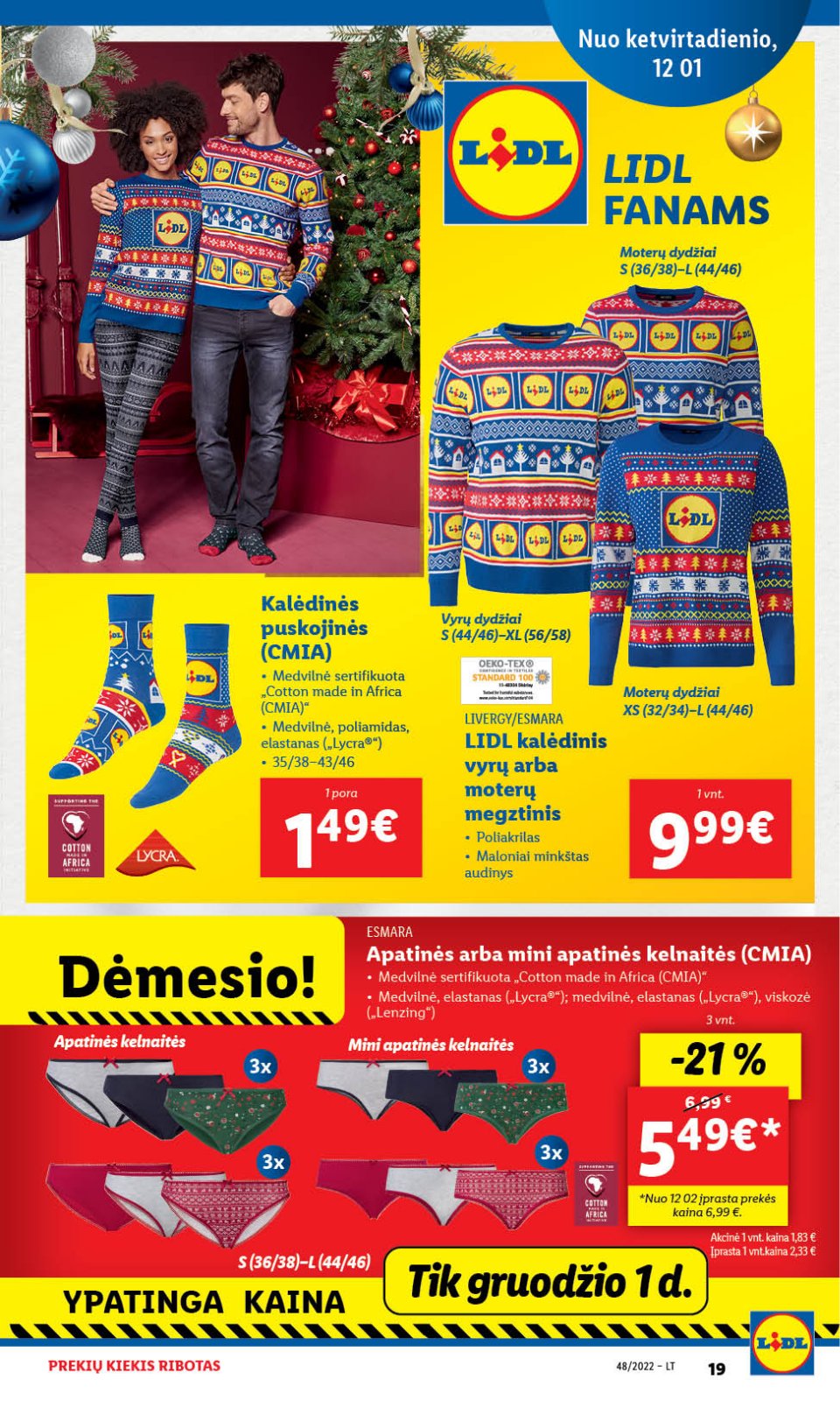Lidl 'NE MAISTO PREKIŲ PASIŪLYMAI' 21 puslapis