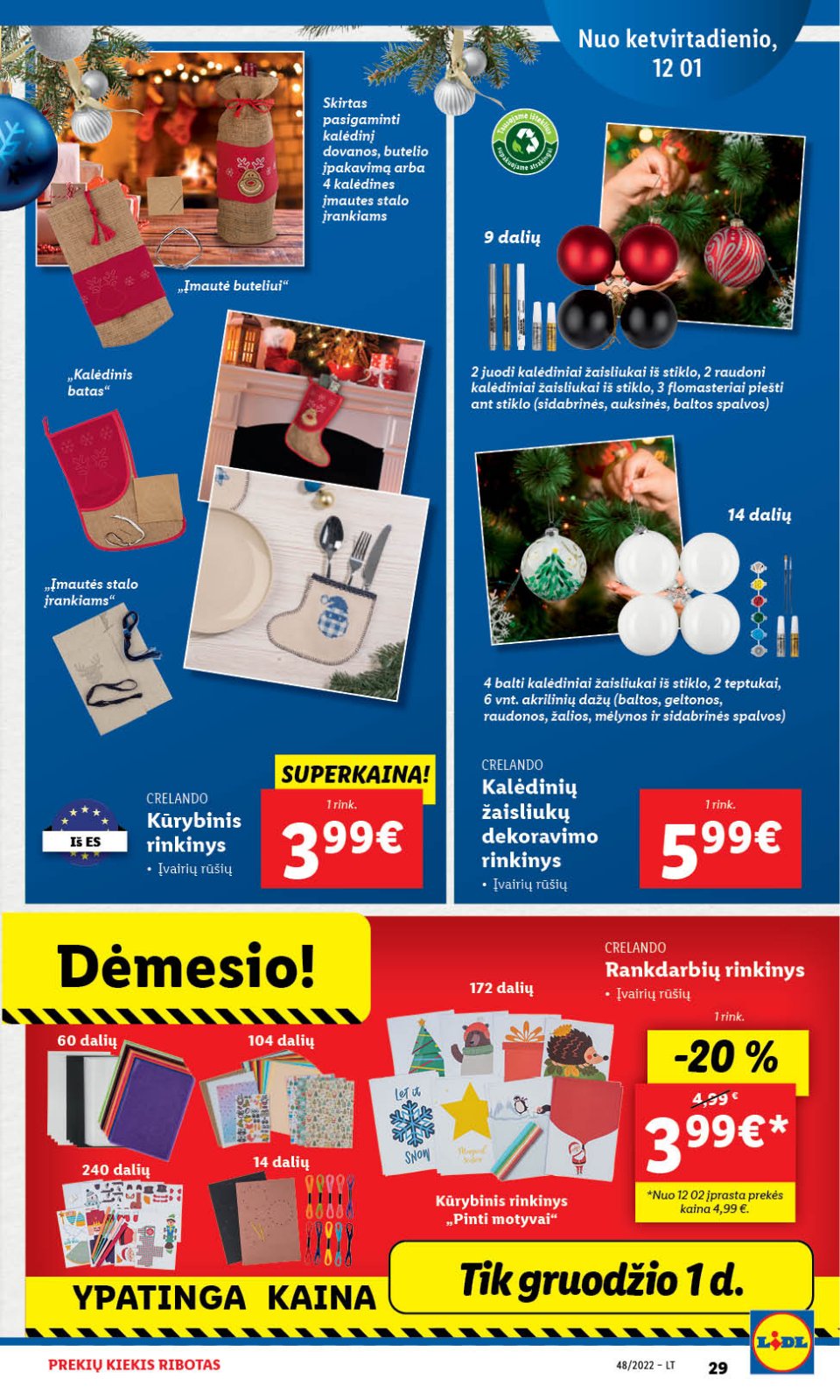 Lidl 'NE MAISTO PREKIŲ PASIŪLYMAI' 33 puslapis
