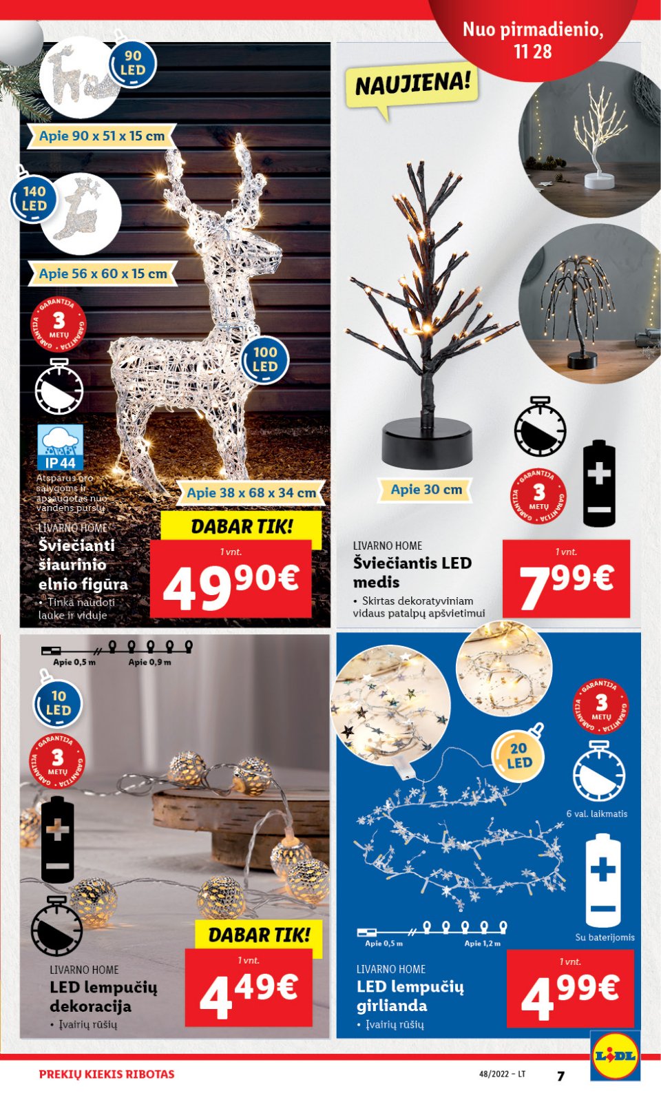 Lidl 'NE MAISTO PREKIŲ PASIŪLYMAI' 7 puslapis
