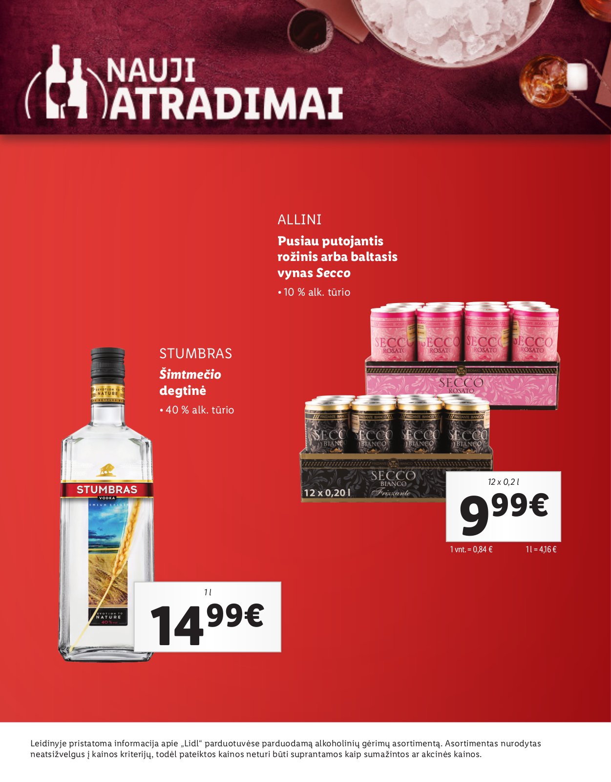 Lidl 'NAUJI ATRADIMAI' 1 puslapis