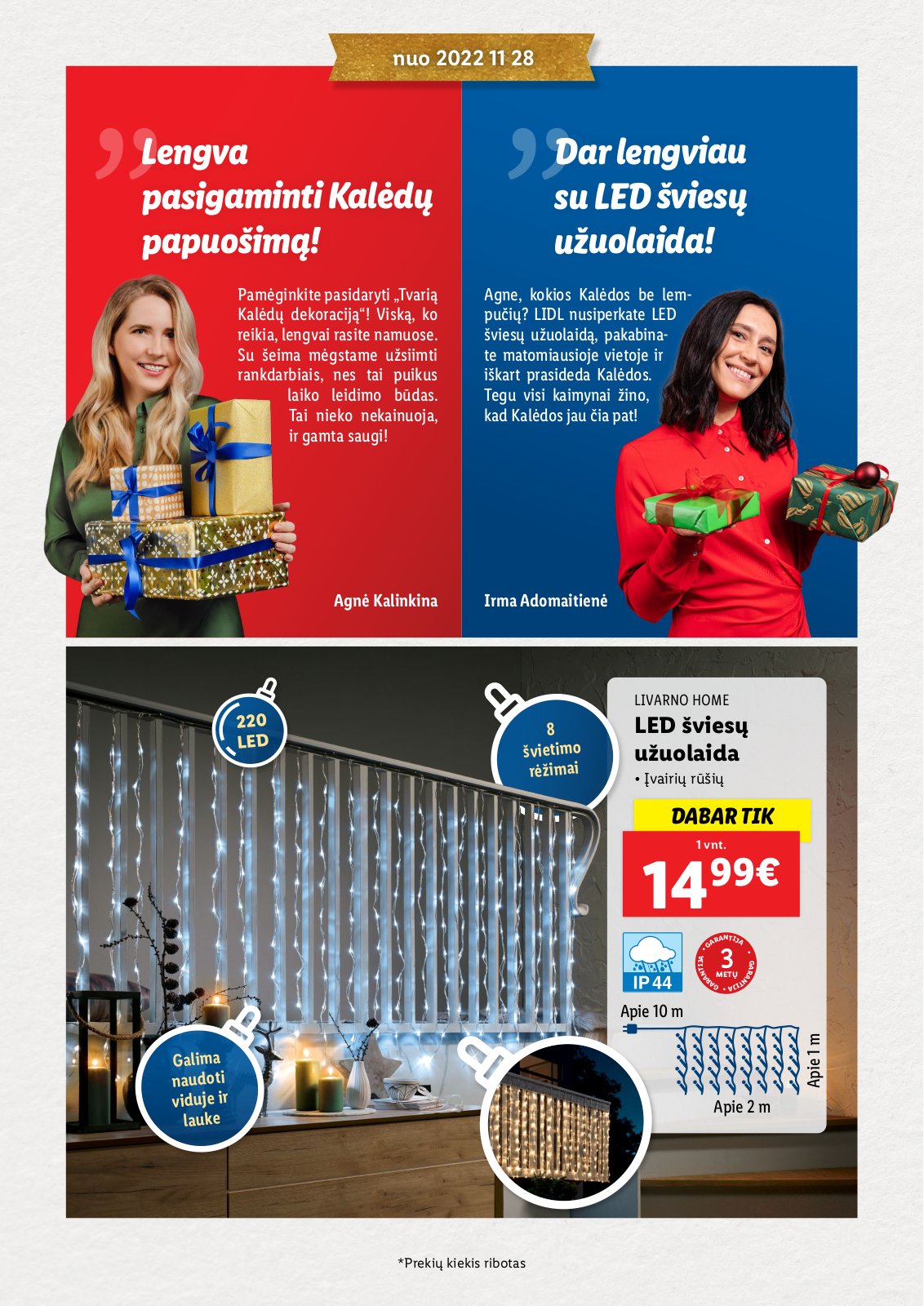 Lidl 'Kalėdų katalogas Nr. 4 (nuo 11 28)' 12 puslapis