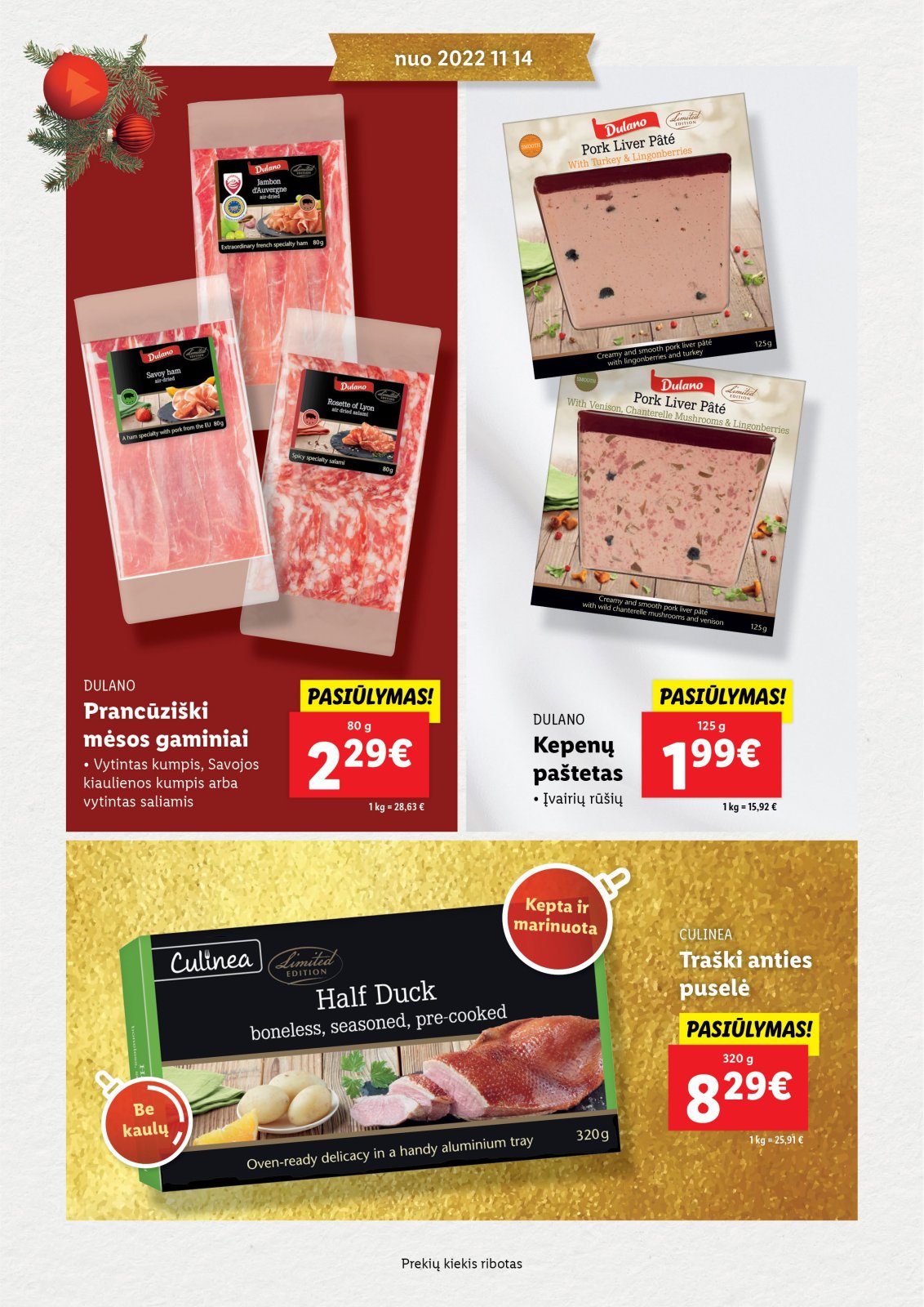 Lidl 'Kalėdų katalogas Nr. 4 (nuo 11 28)' 40 puslapis