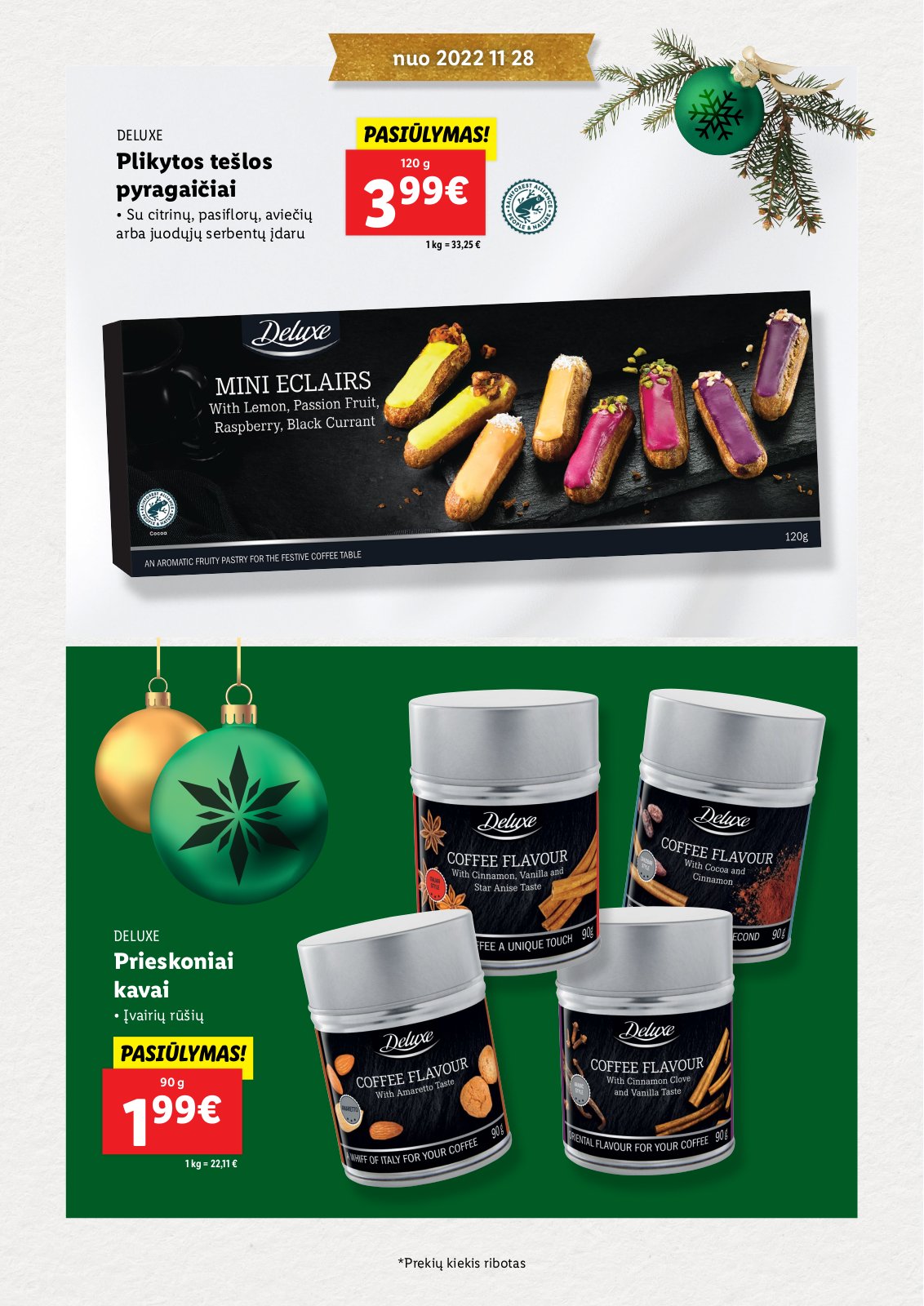Lidl 'Kalėdų katalogas Nr. 4 (nuo 11 28)' 5 puslapis