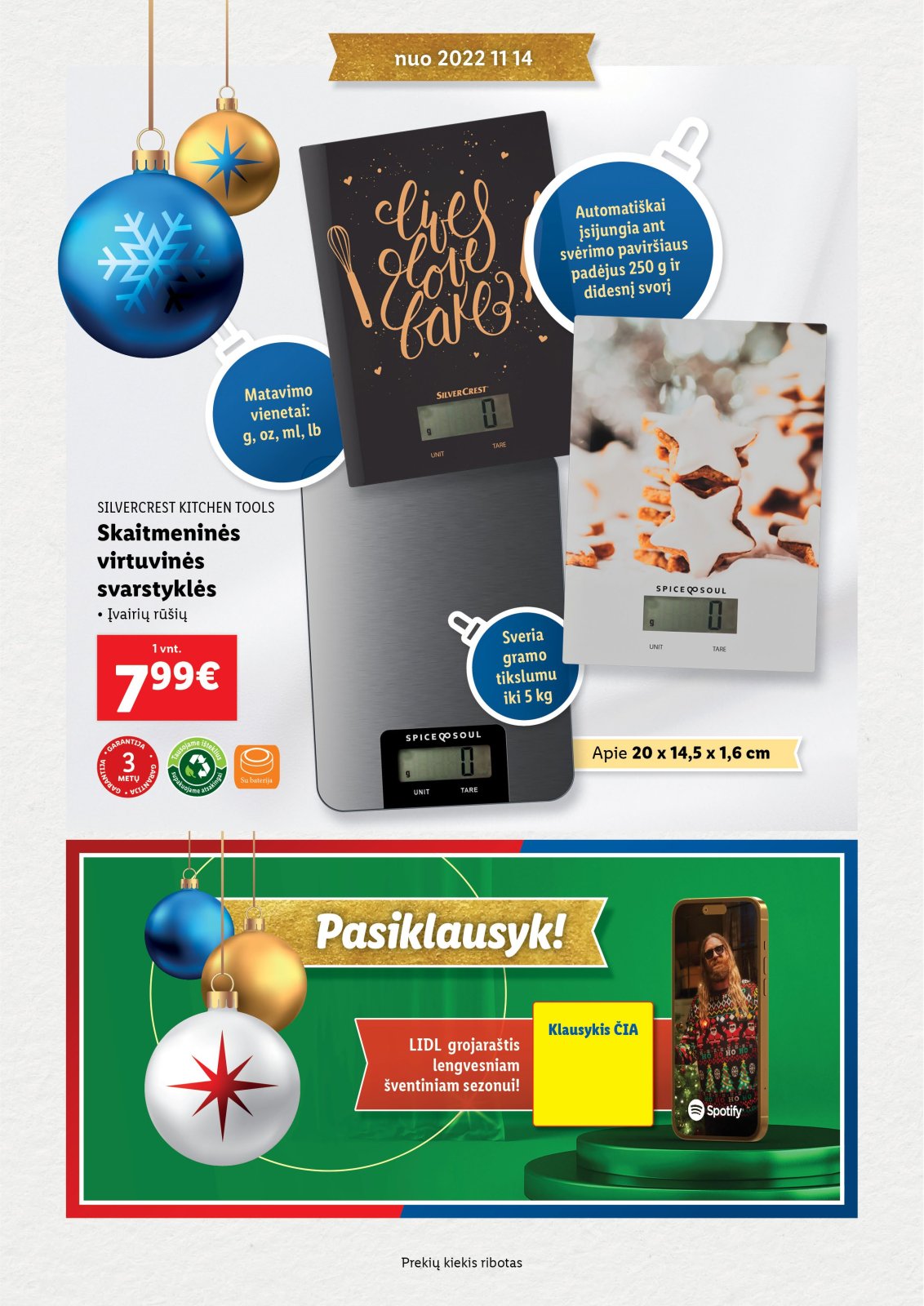 Lidl 'Kalėdų katalogas Nr. 4 (nuo 11 28)' 52 puslapis