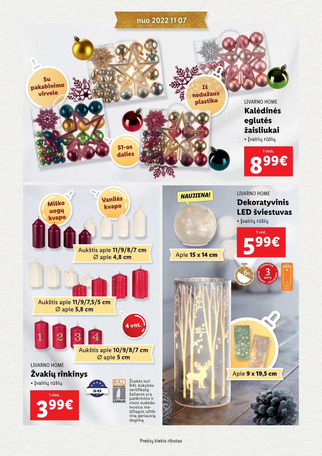 Lidl 'Kalėdų katalogas Nr. 4 (nuo 11 28)' 62 puslapis