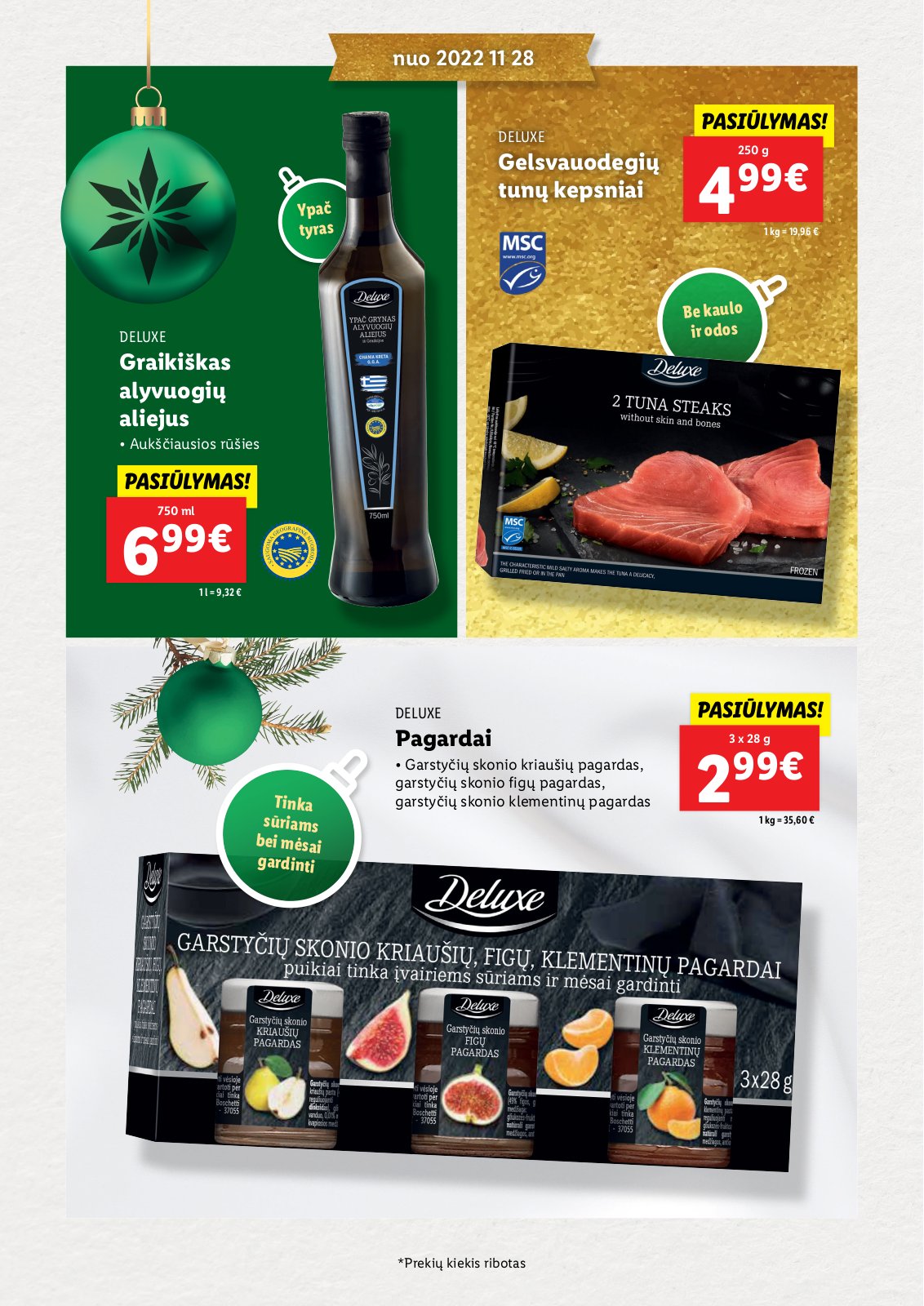 Lidl 'Kalėdų katalogas Nr. 4 (nuo 11 28)' 8 puslapis