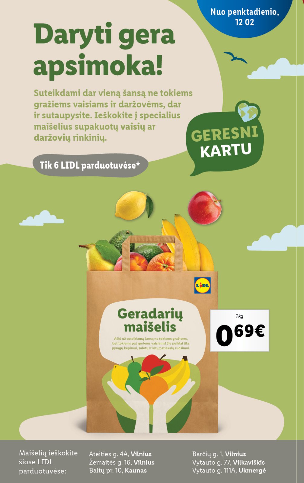 Lidl 'MAISTO PREKIŲ PASIŪLYMAI' 4 puslapis