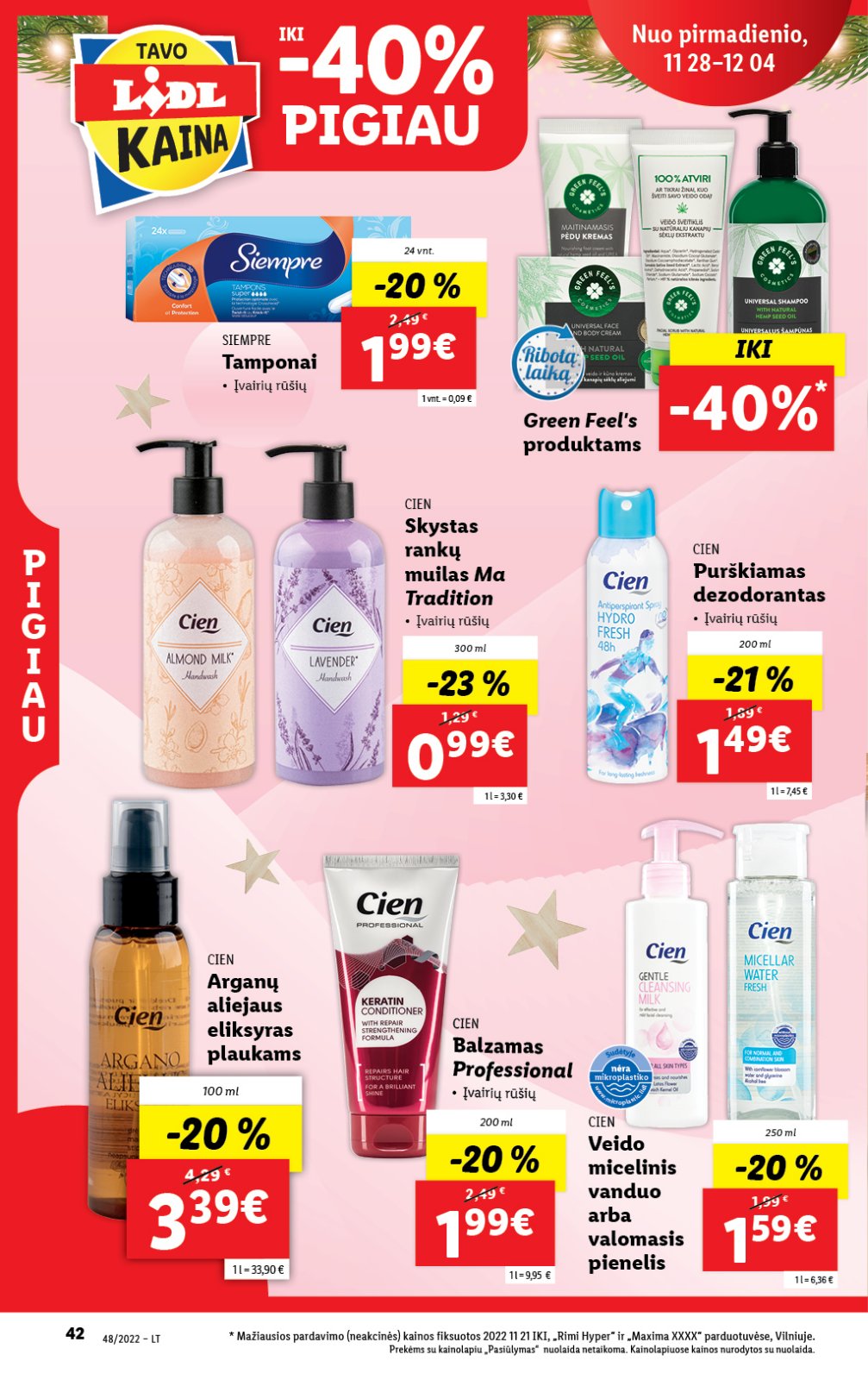 Lidl 'MAISTO PREKIŲ PASIŪLYMAI' 42 puslapis