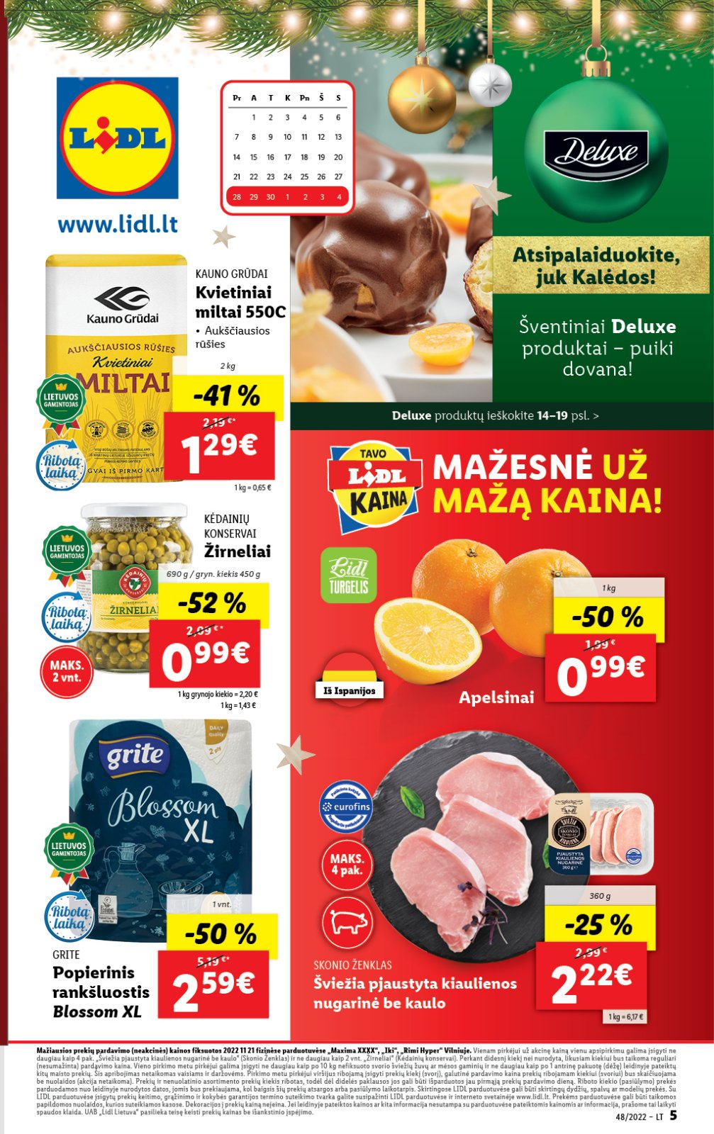 Lidl 'MAISTO PREKIŲ PASIŪLYMAI' 5 puslapis
