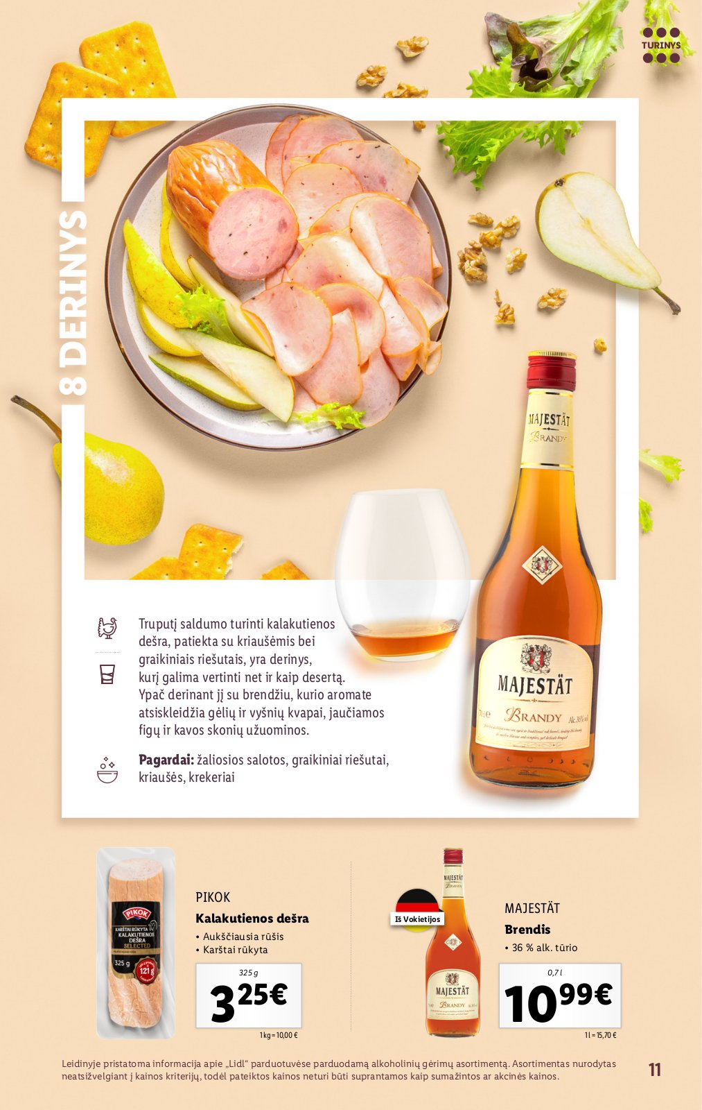 Lidl 'Suderintų skonių akimirkoms' 11 puslapis