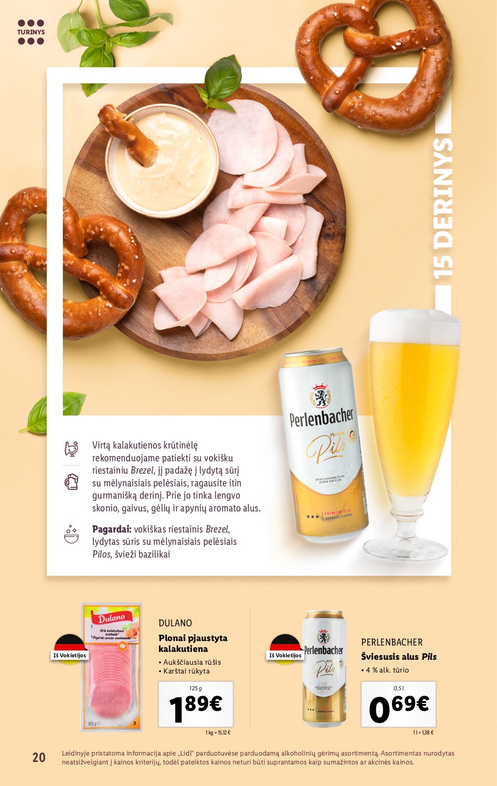 Lidl 'Suderintų skonių akimirkoms' 20 puslapis