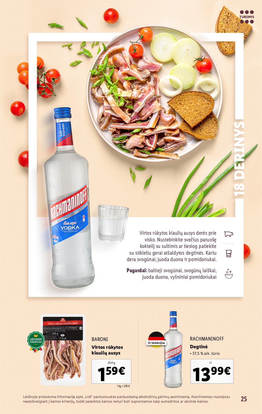 Lidl 'Suderintų skonių akimirkoms' 25 puslapis