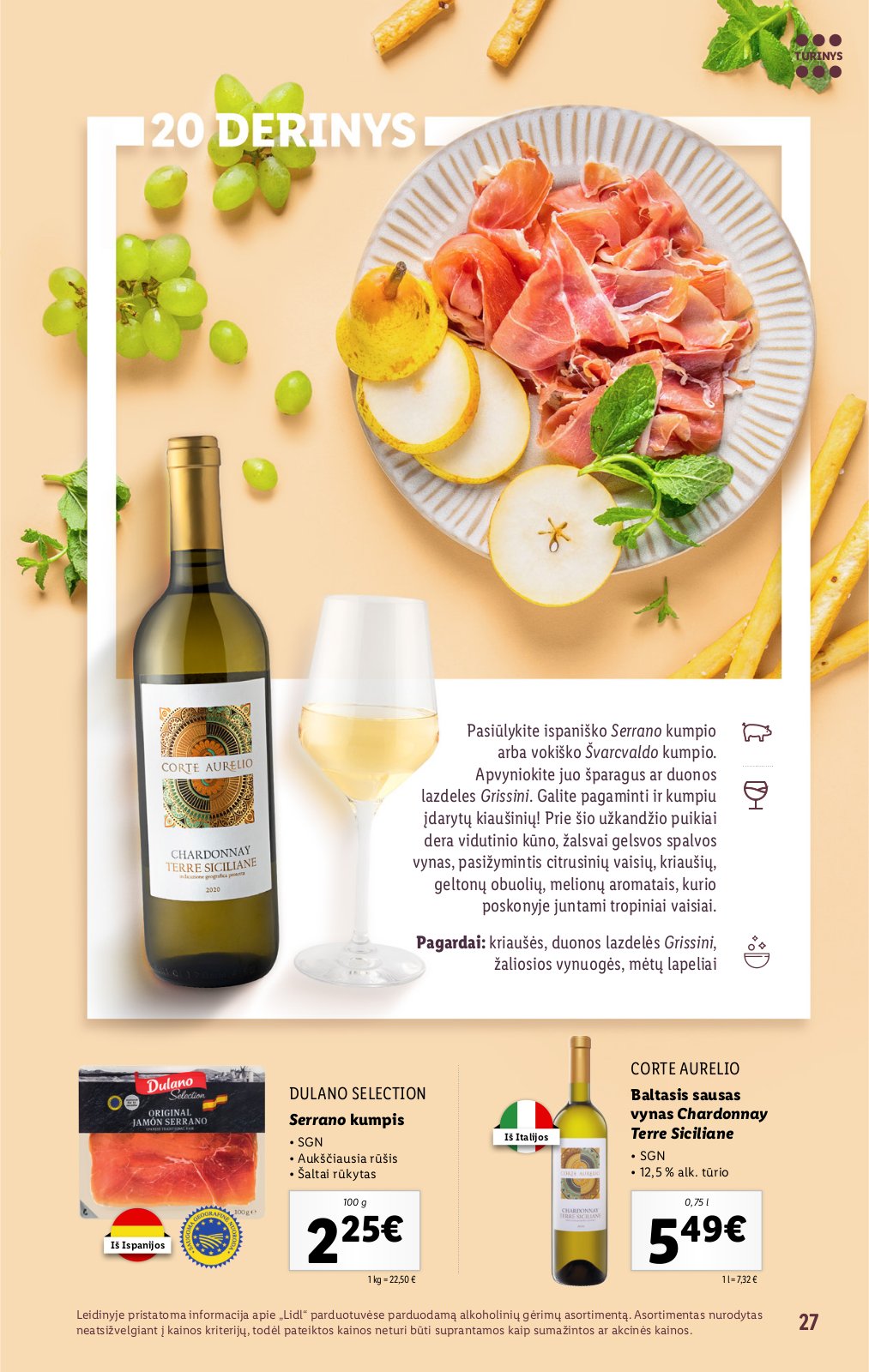 Lidl 'Suderintų skonių akimirkoms' 27 puslapis