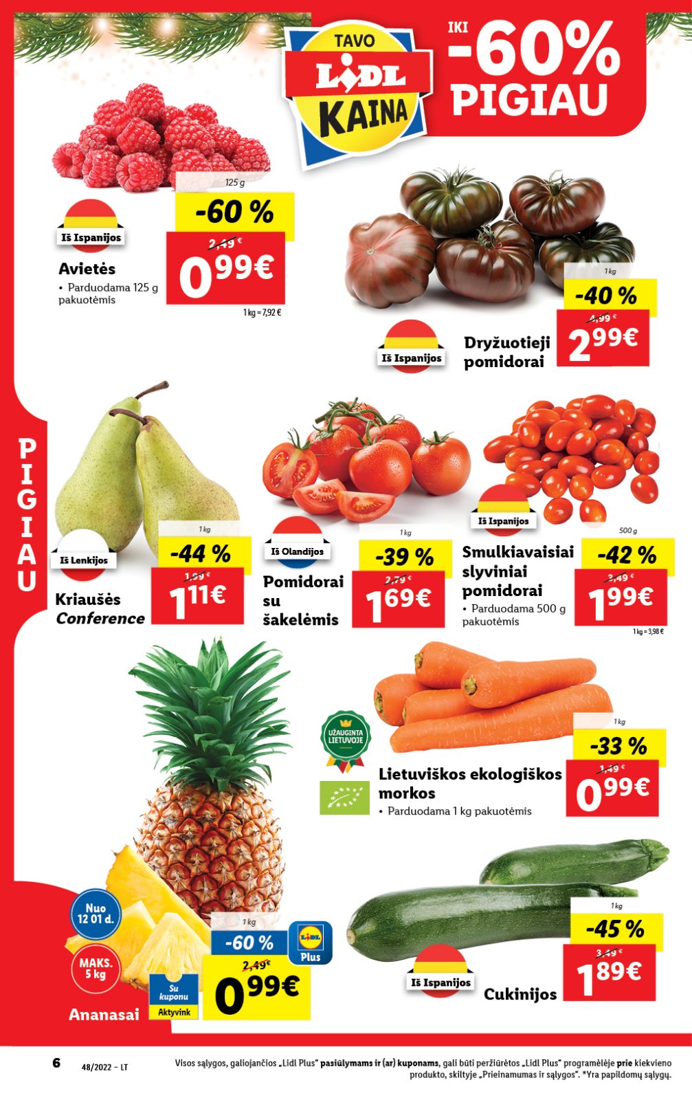 Lidl 'MAISTO PREKIŲ PASIŪLYMAI' 6 puslapis
