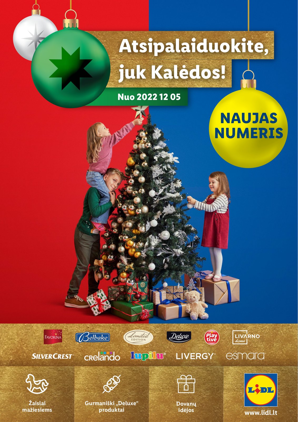 Lidl 'Kalėdų katalogas Nr. 5 (nuo 12 05)' 1 puslapis