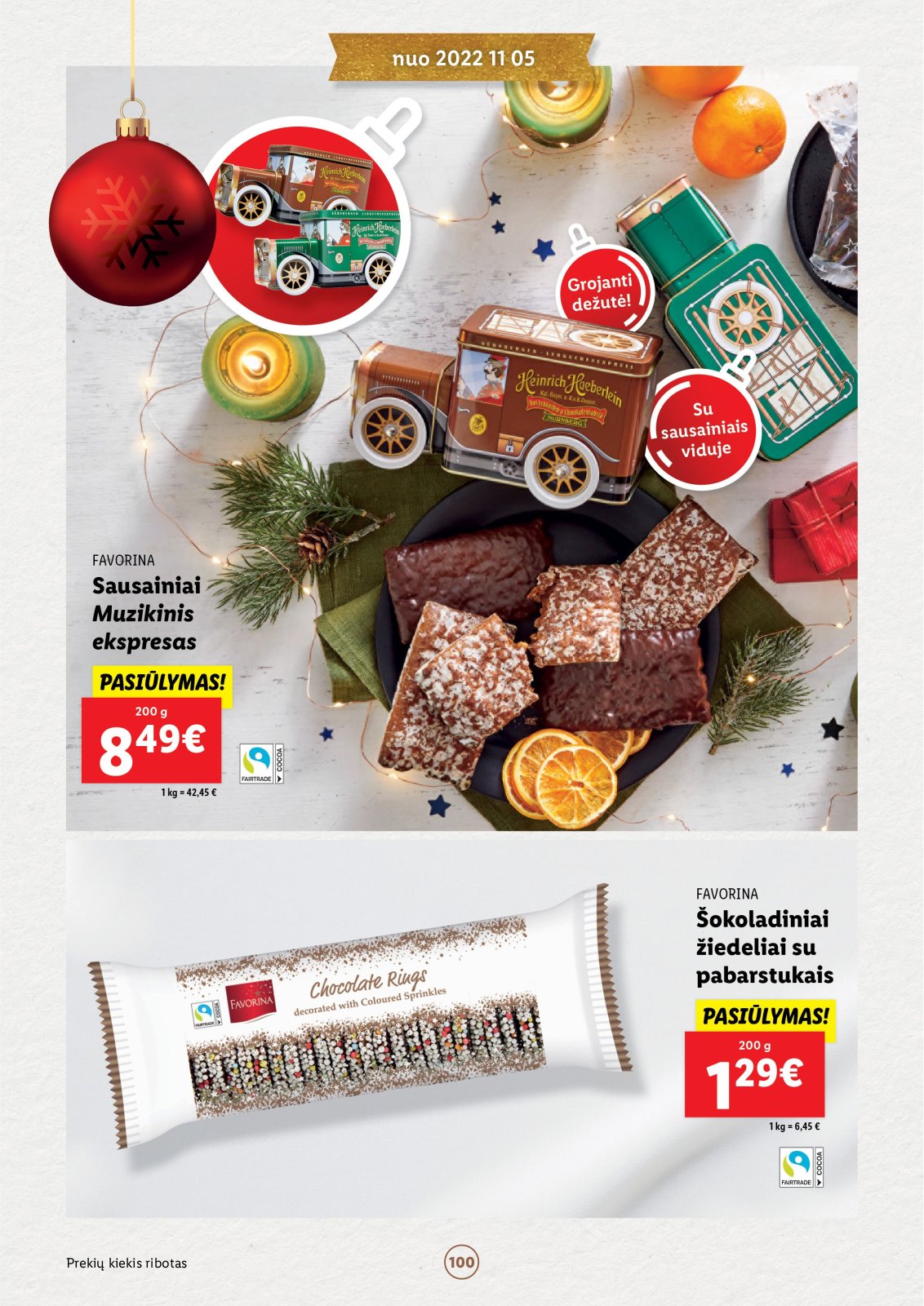 Lidl 'Kalėdų katalogas Nr. 5 (nuo 12 05)' 100 puslapis