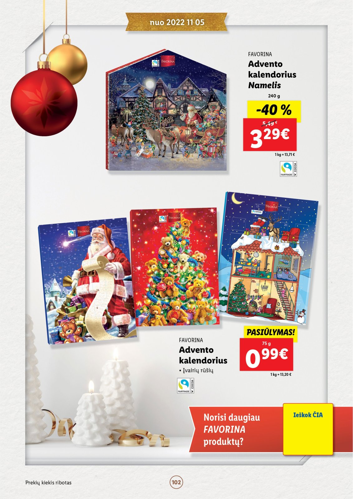 Lidl 'Kalėdų katalogas Nr. 5 (nuo 12 05)' 102 puslapis
