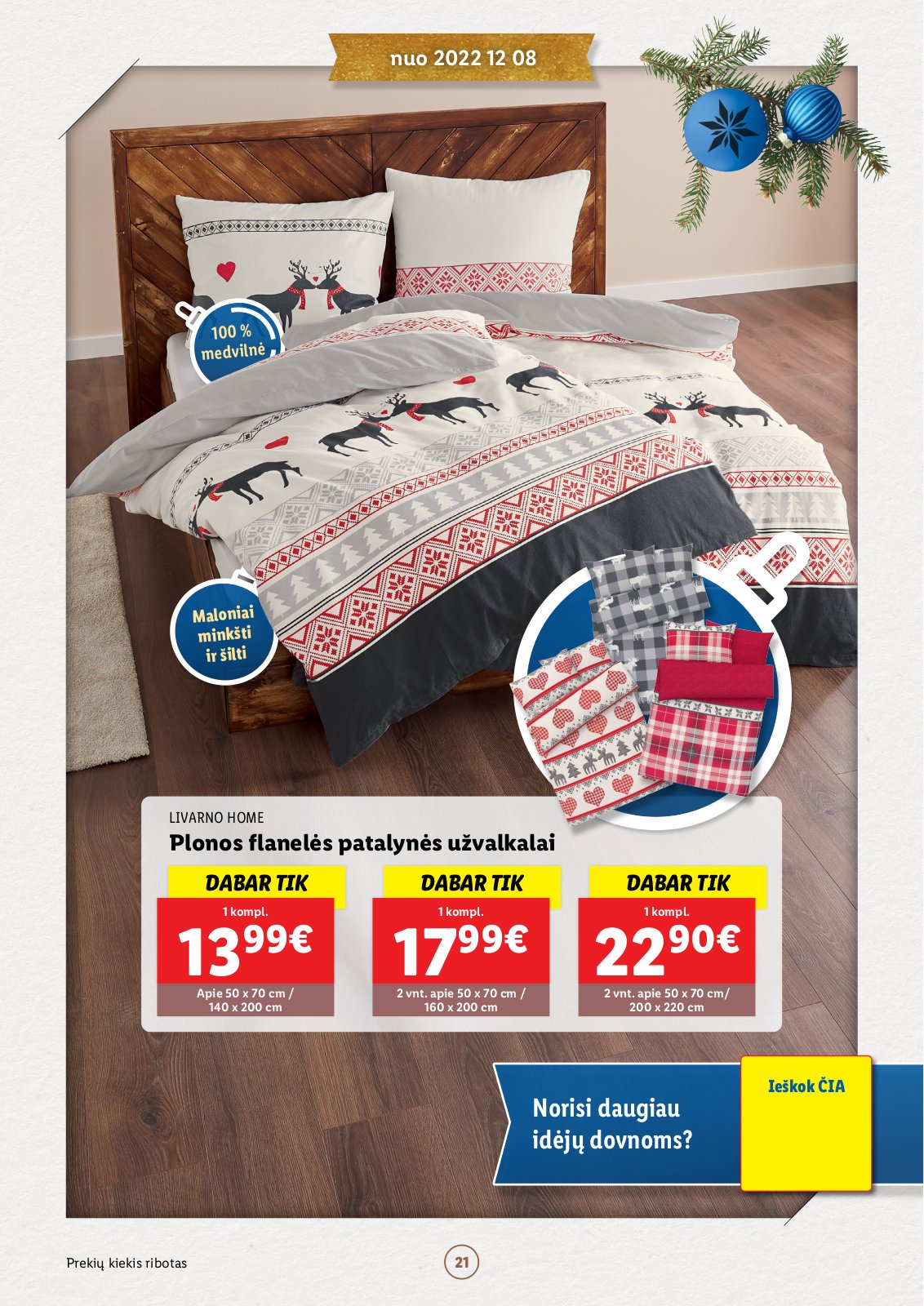 Lidl 'Kalėdų katalogas Nr. 5 (nuo 12 05)' 21 puslapis