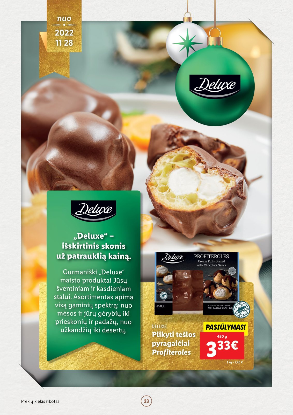 Lidl 'Kalėdų katalogas Nr. 5 (nuo 12 05)' 23 puslapis