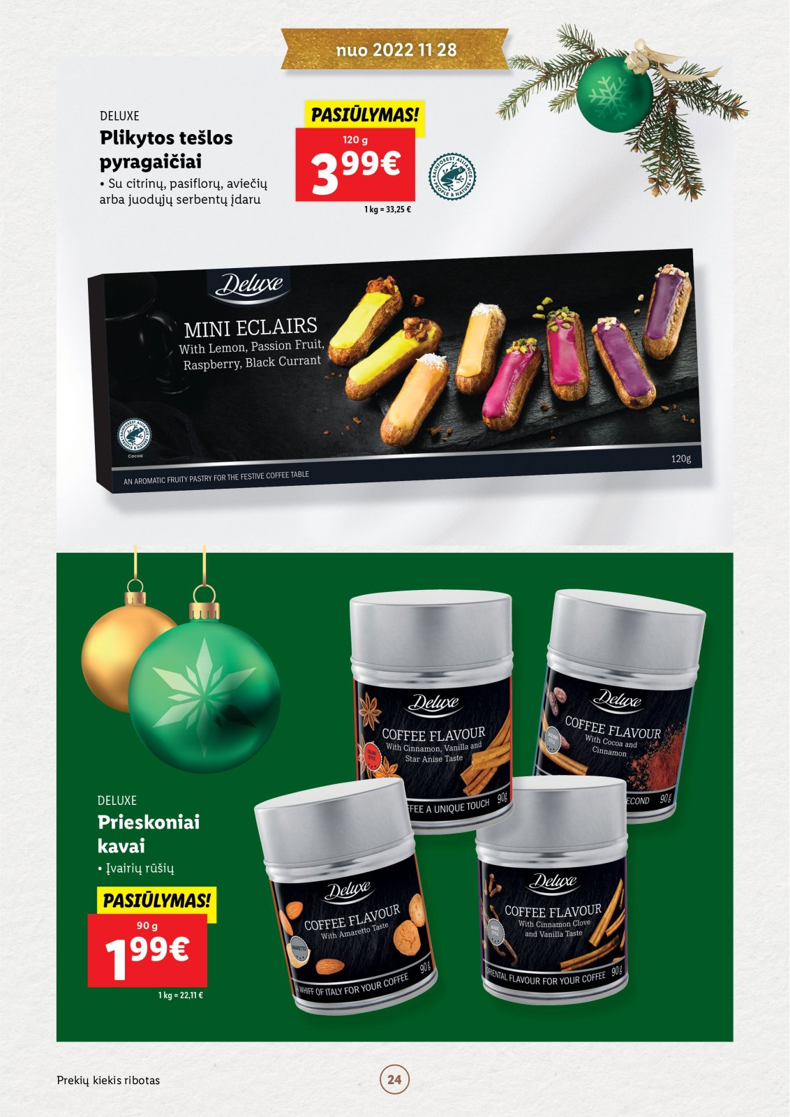 Lidl 'Kalėdų katalogas Nr. 5 (nuo 12 05)' 24 puslapis