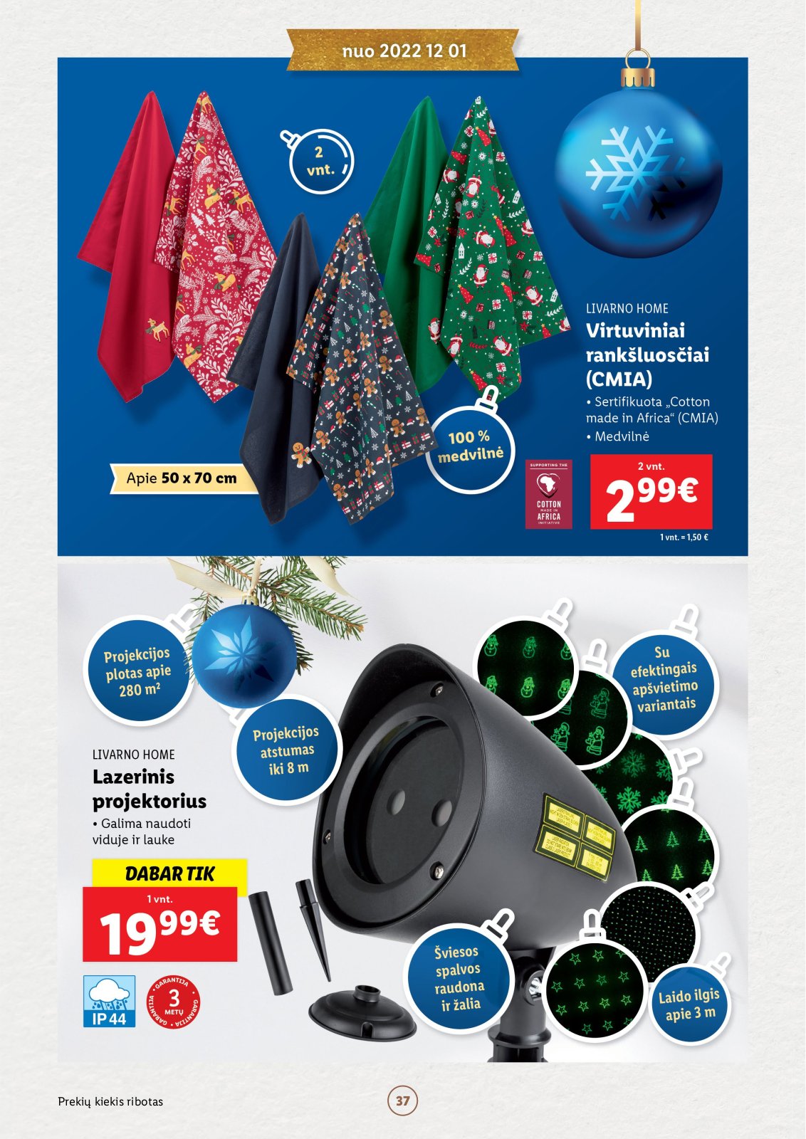 Lidl 'Kalėdų katalogas Nr. 5 (nuo 12 05)' 37 puslapis