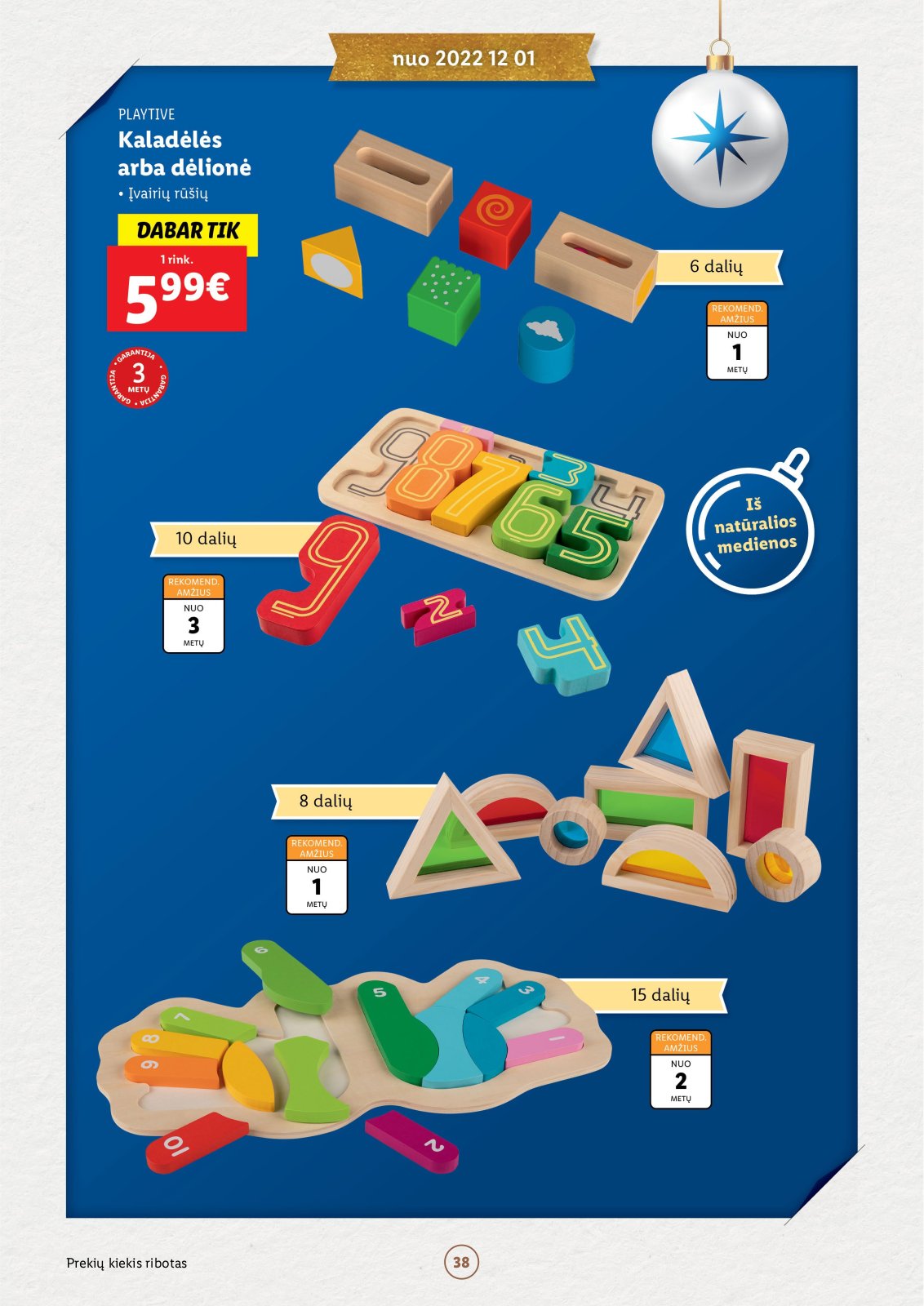Lidl 'Kalėdų katalogas Nr. 5 (nuo 12 05)' 38 puslapis